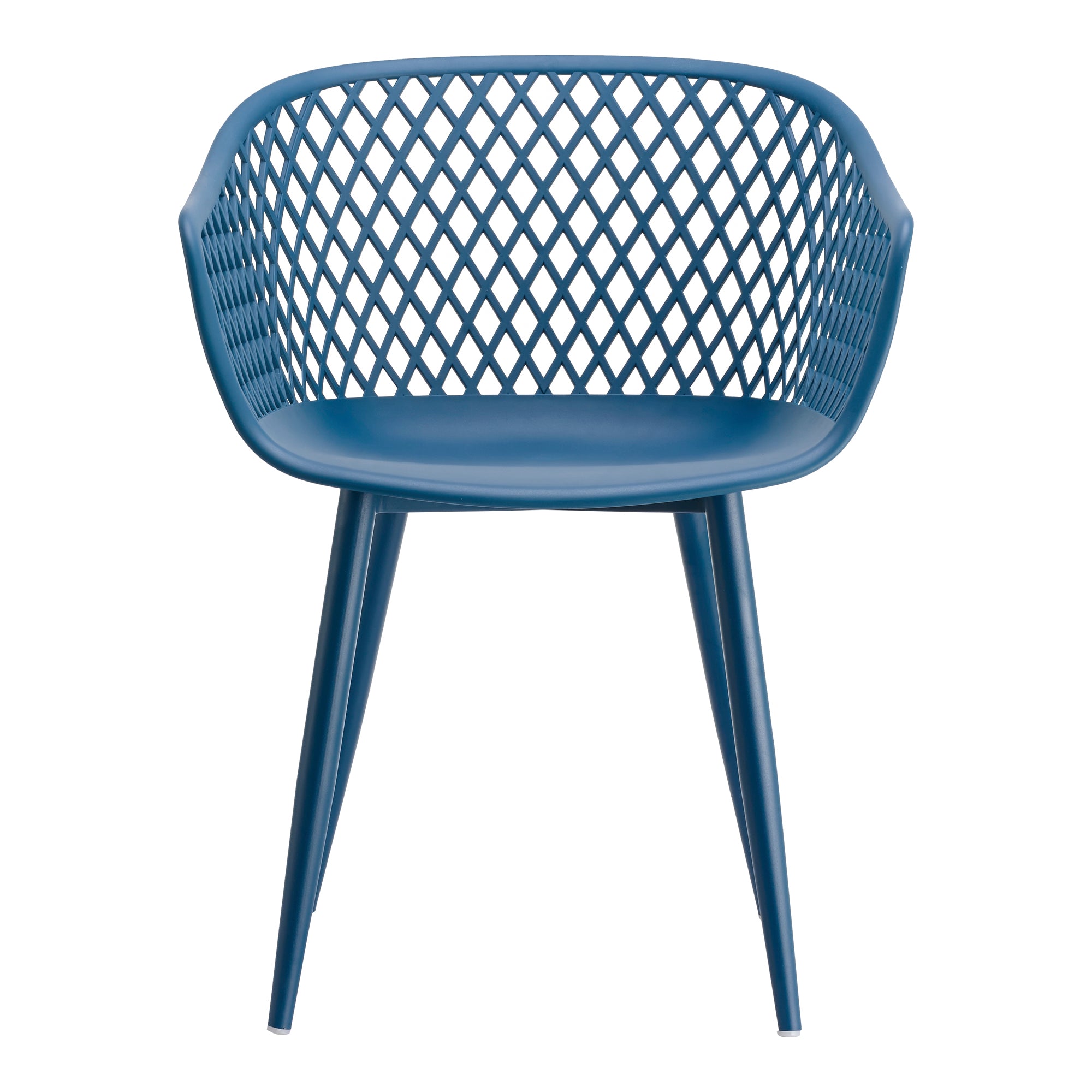 Moes Piazza Outdoor Chair Blue - Set Of Two QX-1001-26