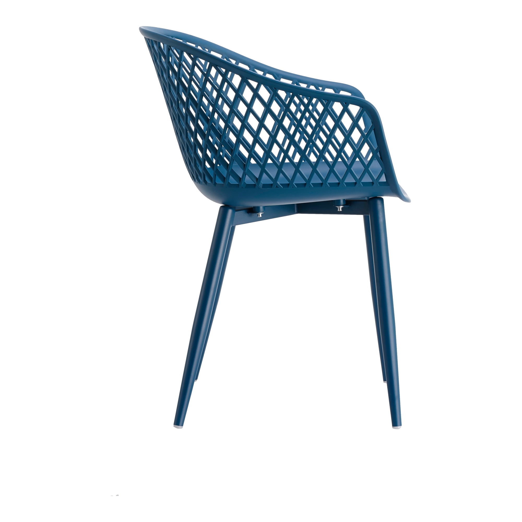 Moes Piazza Outdoor Chair Blue - Set Of Two QX-1001-26