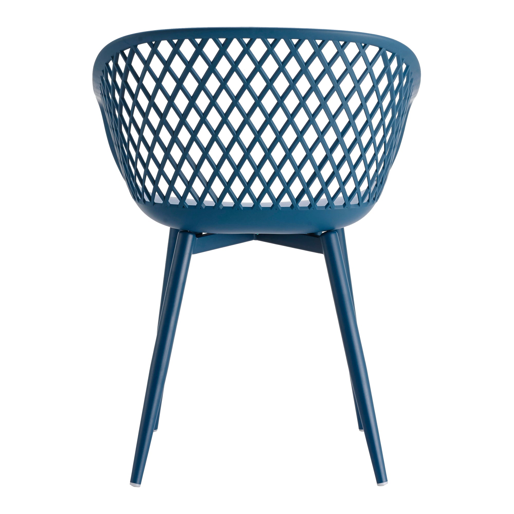 Moes Piazza Outdoor Chair Blue - Set Of Two QX-1001-26