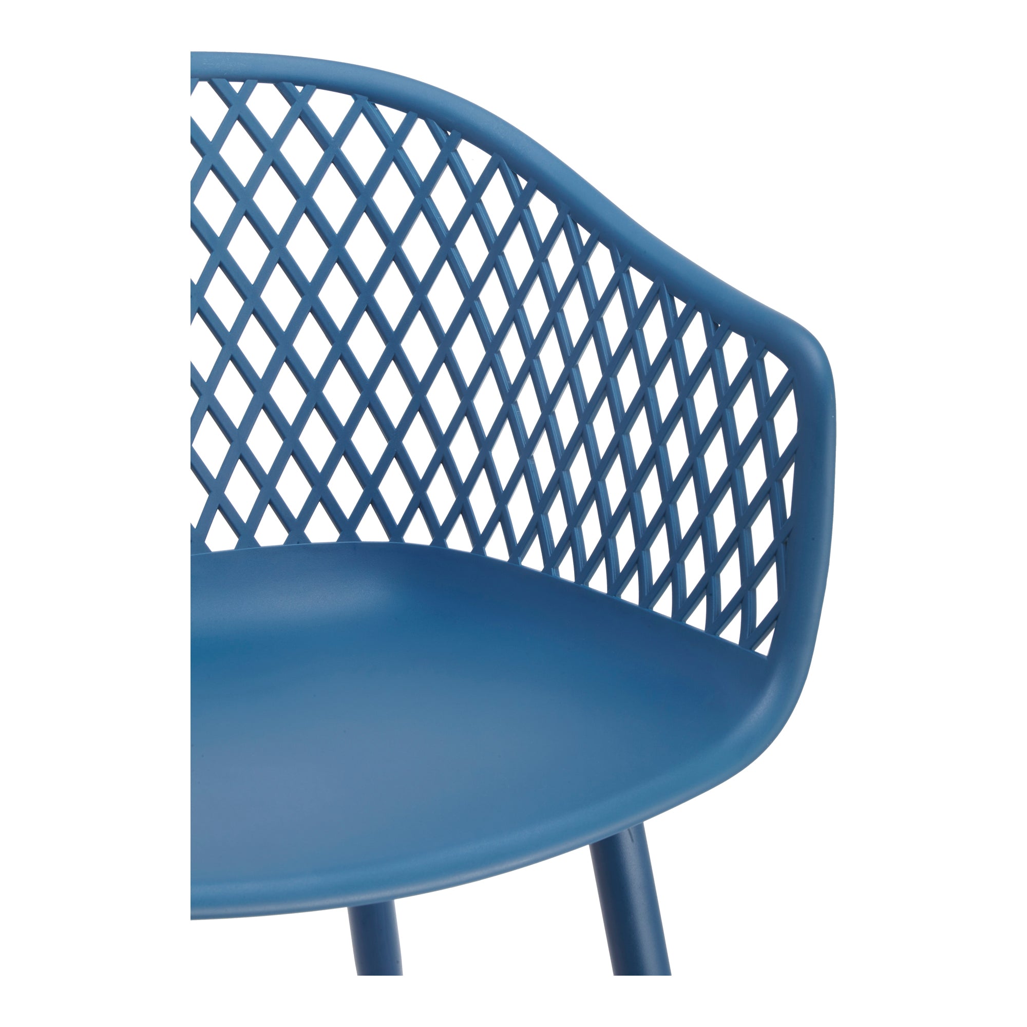 Moes Piazza Outdoor Chair Blue - Set Of Two QX-1001-26