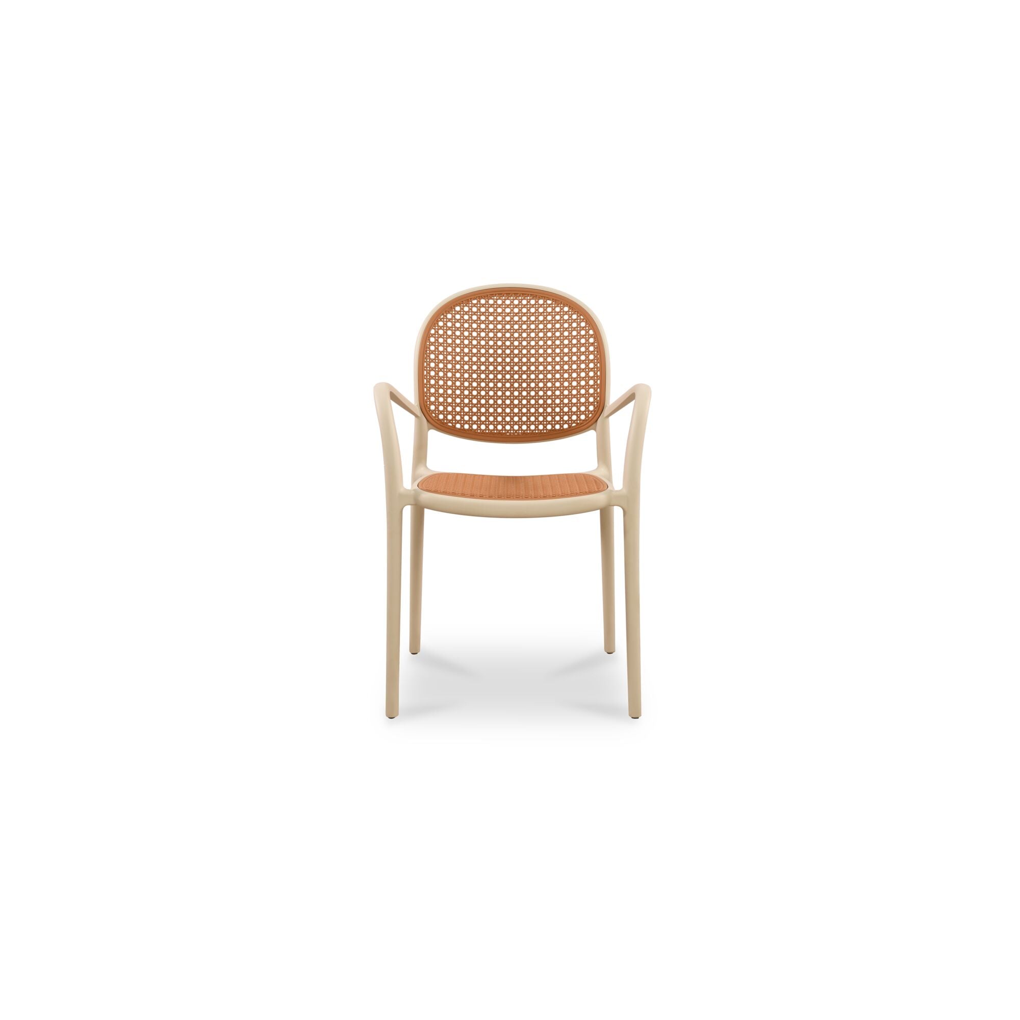 Moes Soren Outdoor Dining Chair White-Set of Two QX-1003-18