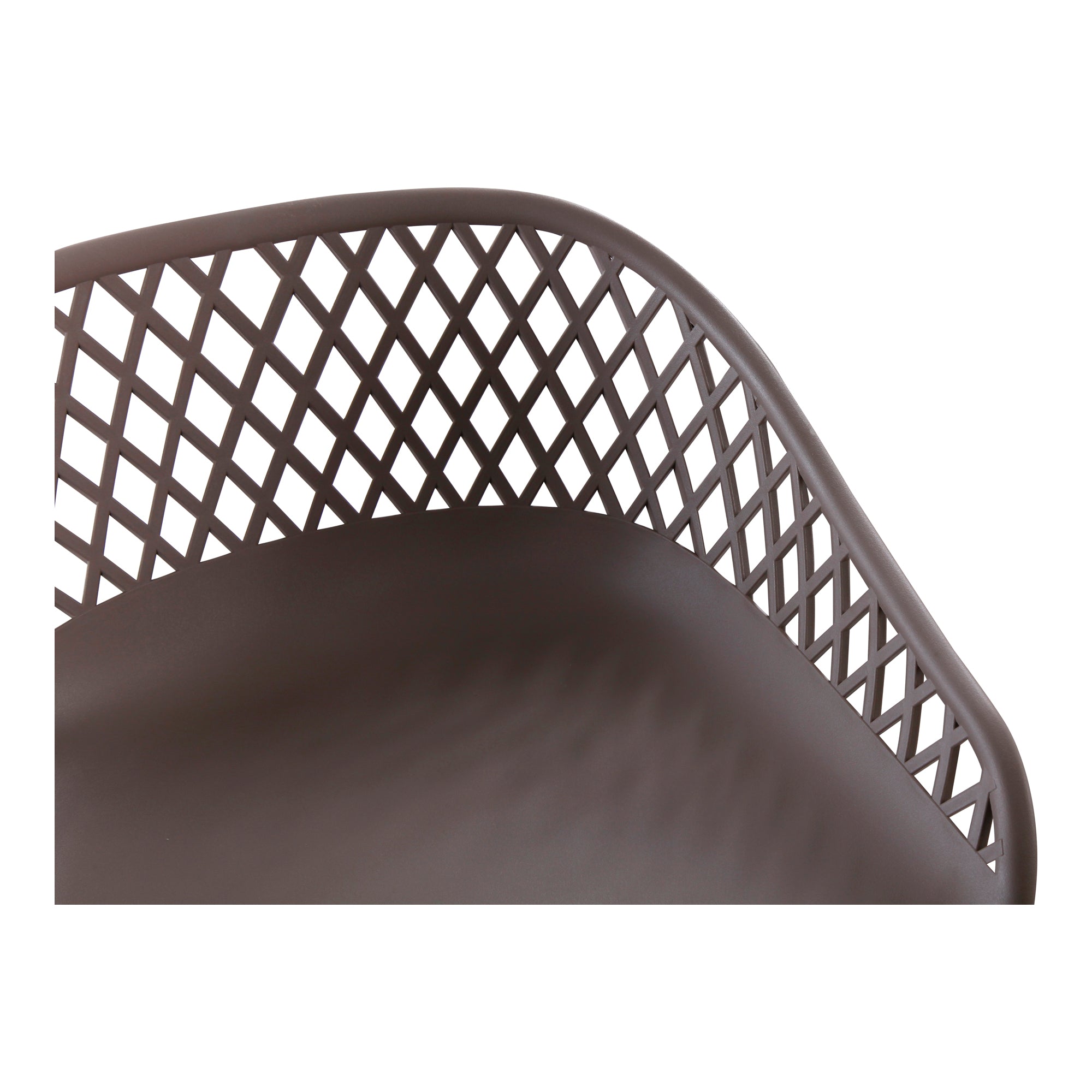 Moes Piazza Outdoor Barstool Grey - Set Of Two QX-1004-15