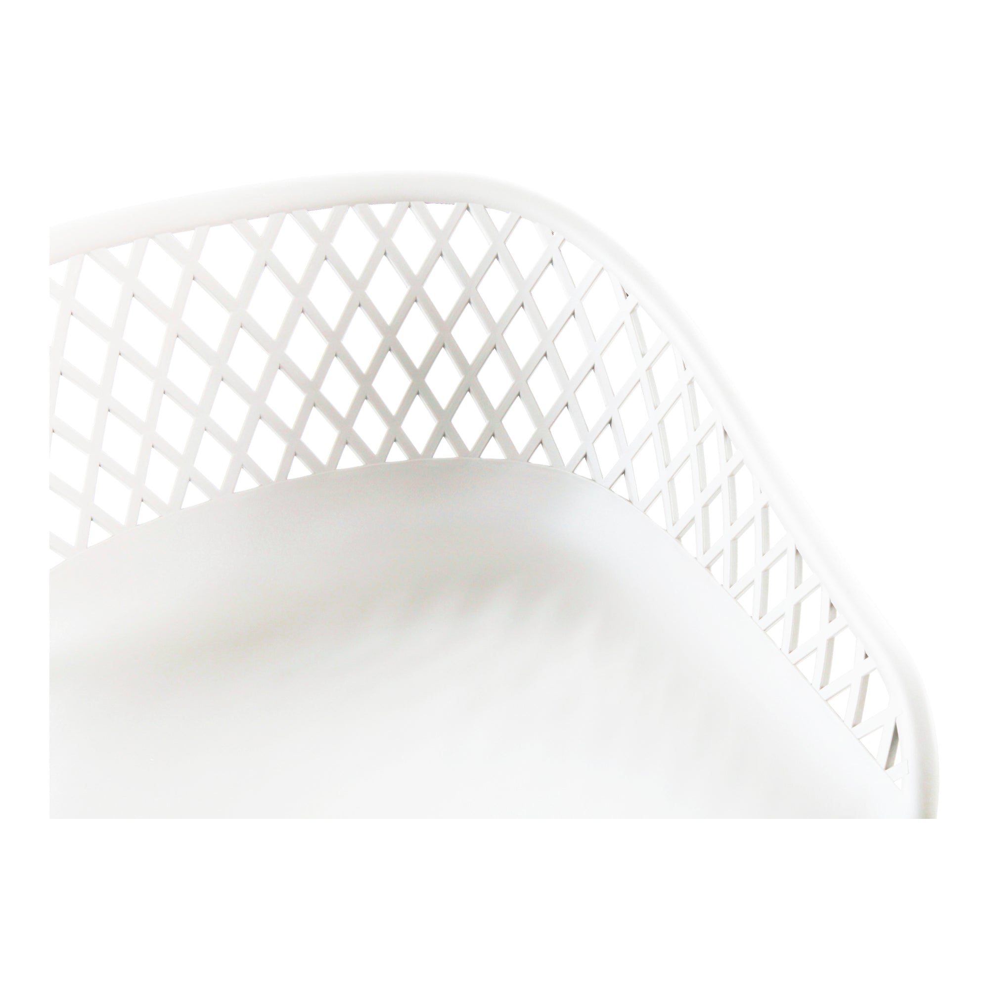Moes Piazza Outdoor Barstool White - Set Of Two QX-1004-18
