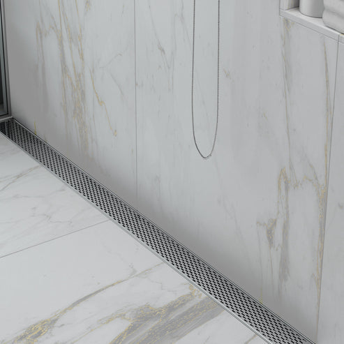Delta Delmar Flange Edge Linear Drain