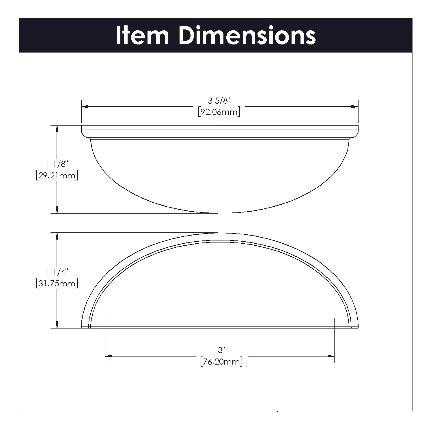 Hickory R077748, Collins Cup Pull (10 Pack)