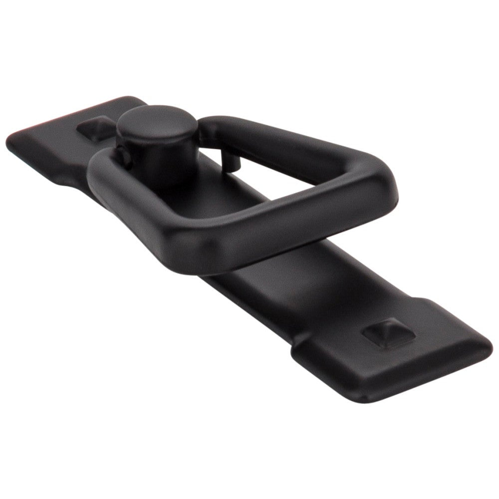 Hardware Resources 2-1/4" Center-to-Center Matte Black Rectangle Verona Cabinet Drop Pull
