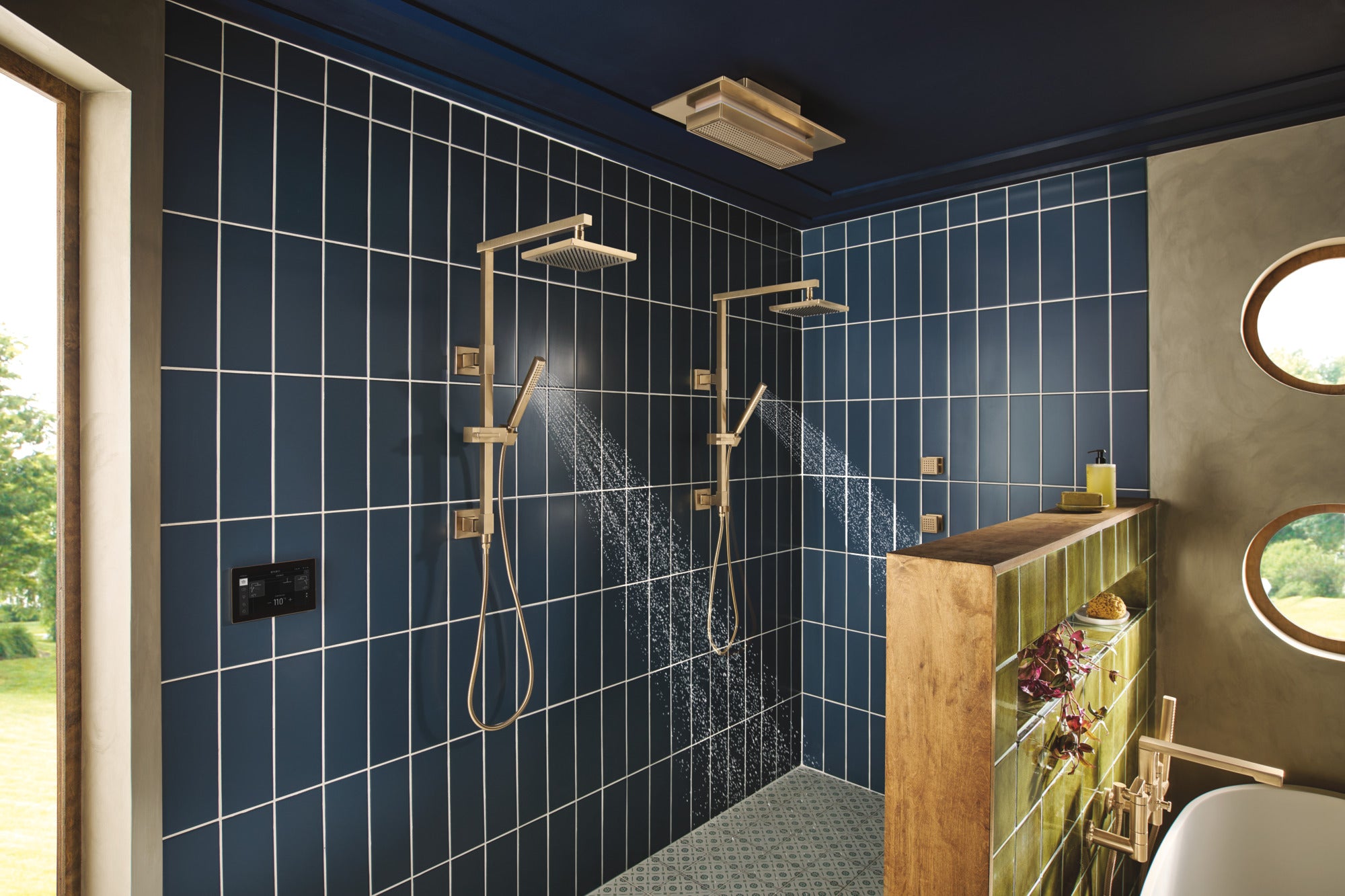 Brizo Essential™ Shower Touch-Clean® Square Body Spray