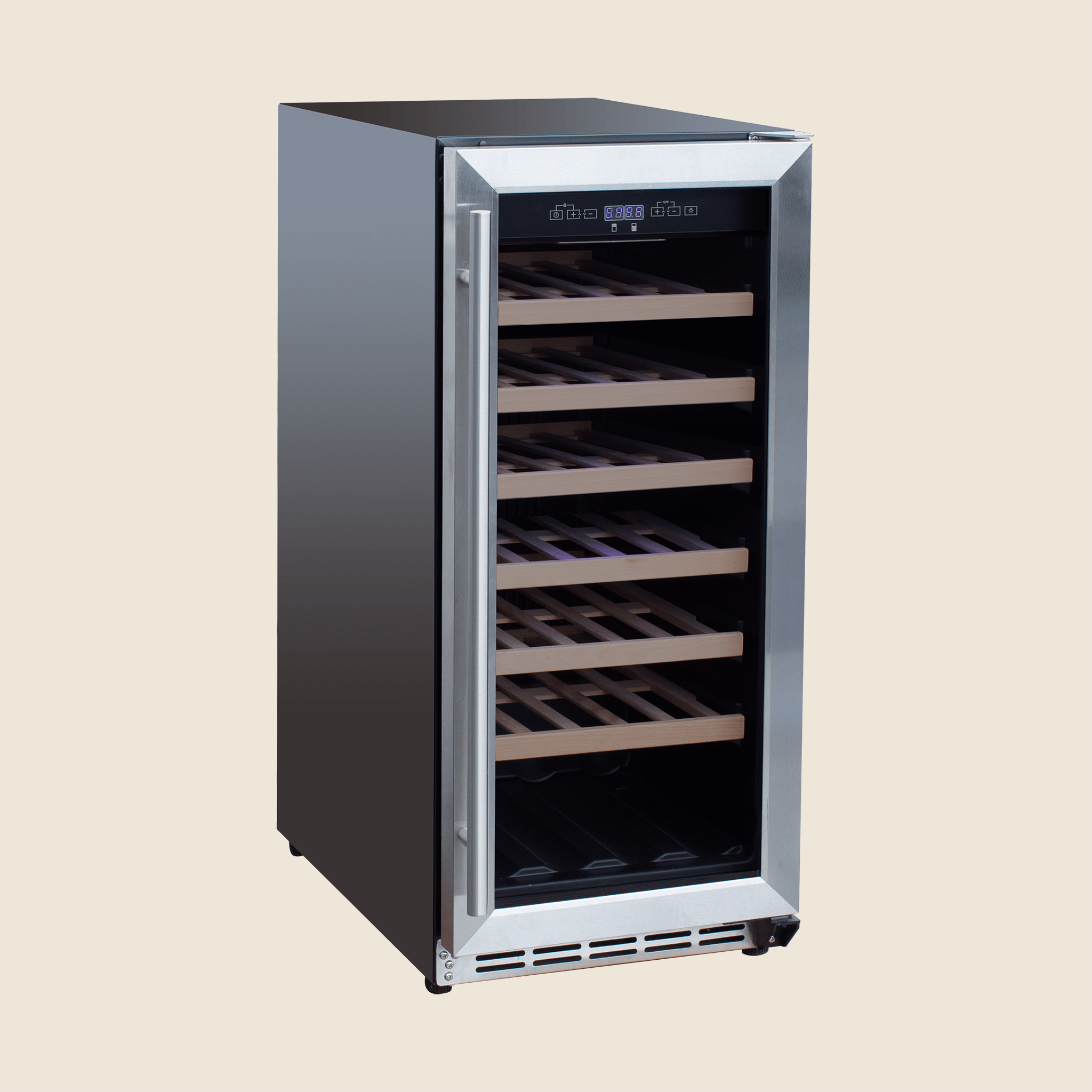 Summerset 15" 3.2 Cu. Outdoor Rated Single Zone Wine Cooler, RFR-15W