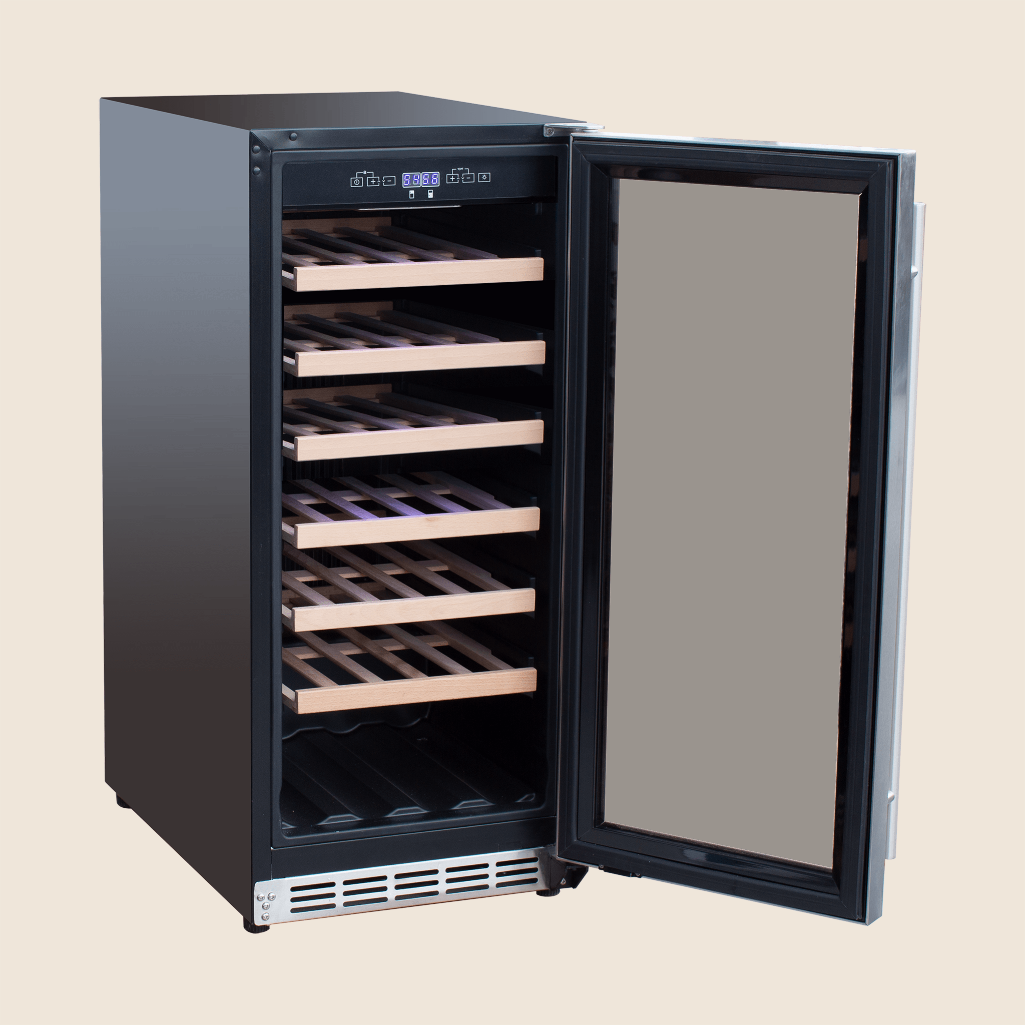 Summerset 15" 3.2 Cu. Outdoor Rated Single Zone Wine Cooler, RFR-15W