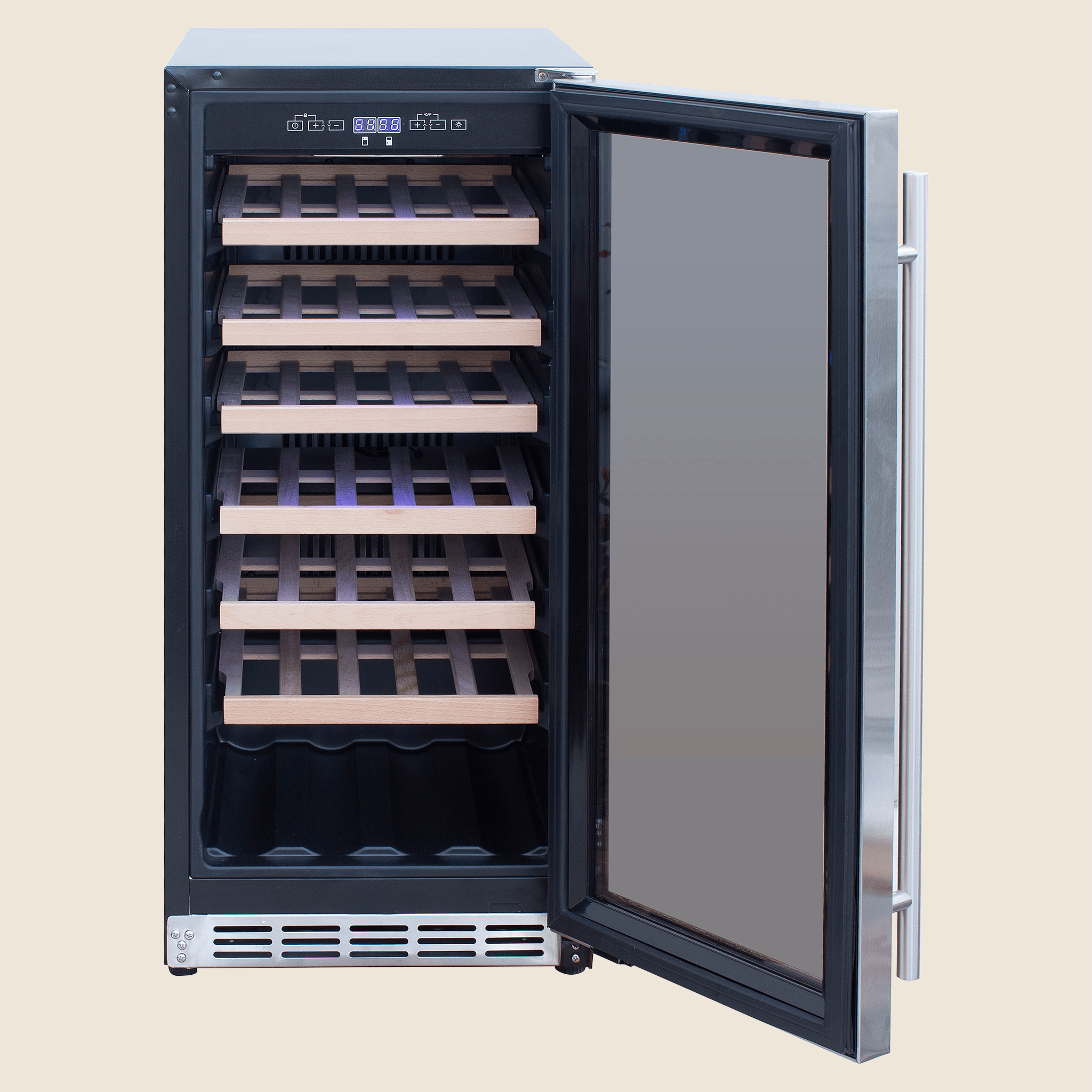 Summerset 15" 3.2 Cu. Outdoor Rated Single Zone Wine Cooler, RFR-15W