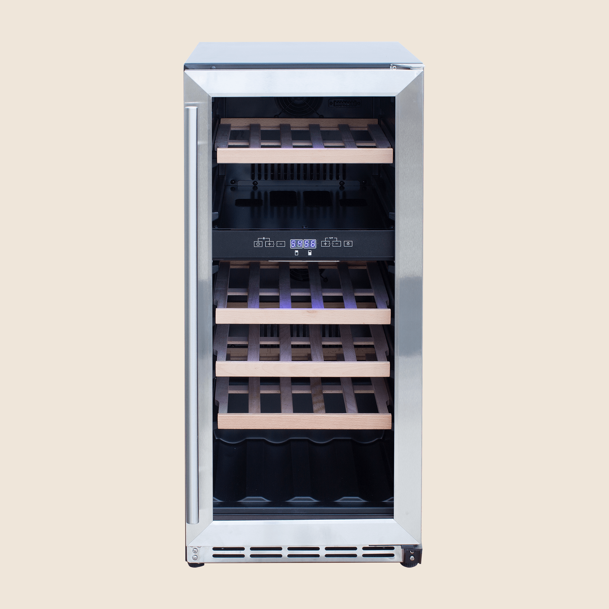Summerset 15" 2.9 Cu. Outdoor Rated Dual Zone Wine Cooler, RFR-15WD