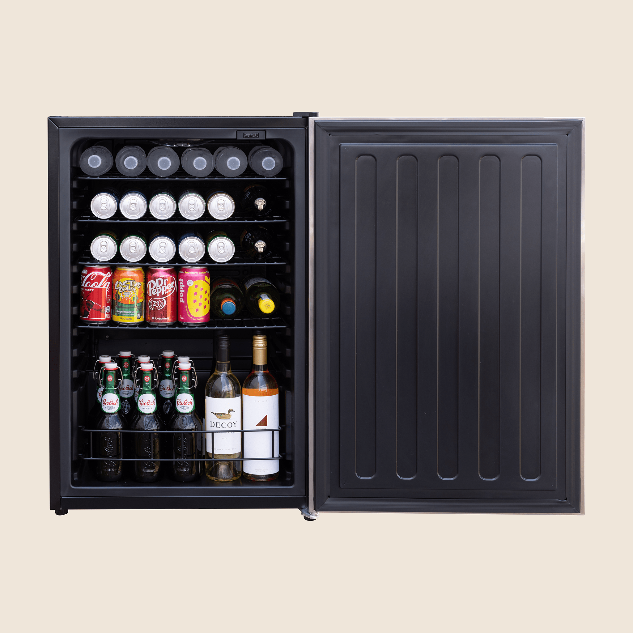Summerset 22" 4.3 Cu. Deluxe Outdoor Approved Compact Refrigerator, RFR-22D