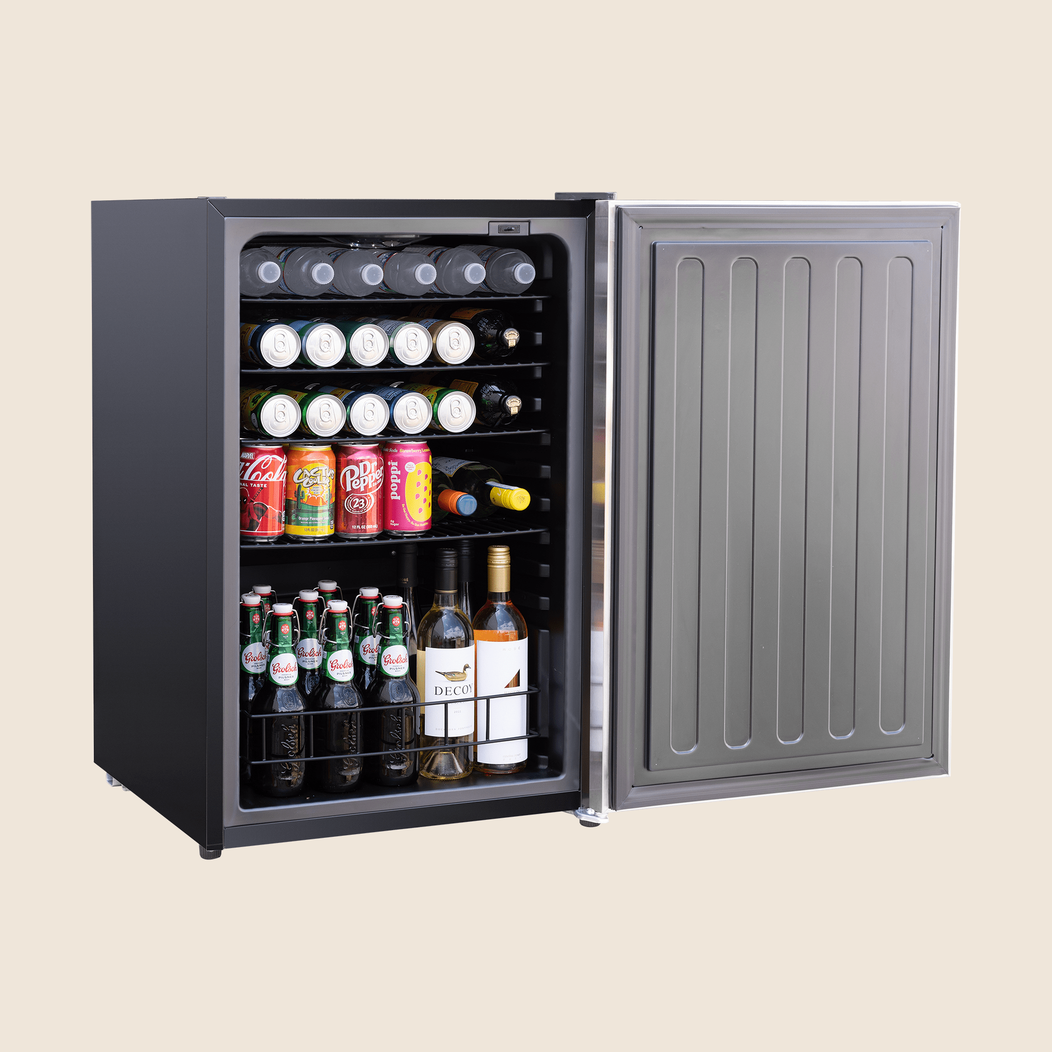 Summerset 22" 4.3 Cu. Deluxe Outdoor Approved Compact Refrigerator, RFR-22D