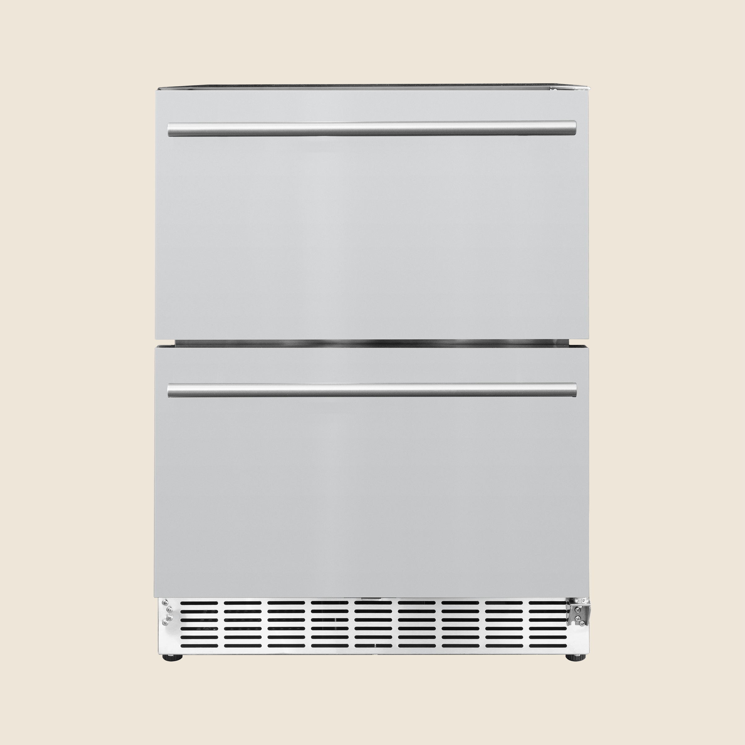Summerset 24" 5 Cu. Deluxe Outdoor Rated 2-Drawer Refrigerator, RFR-24DR2-A