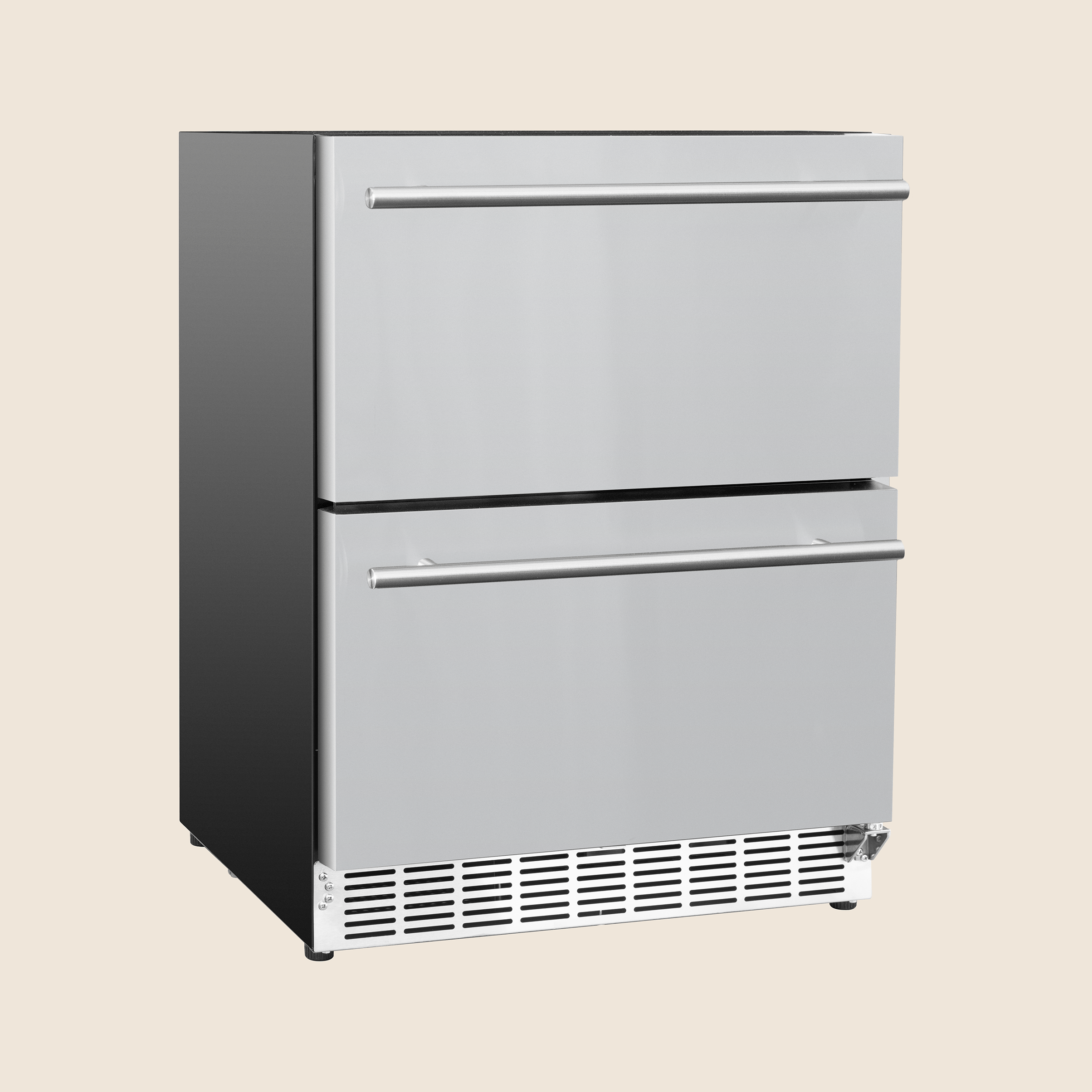 Summerset 24" 5 Cu. Deluxe Outdoor Rated 2-Drawer Refrigerator, RFR-24DR2-A