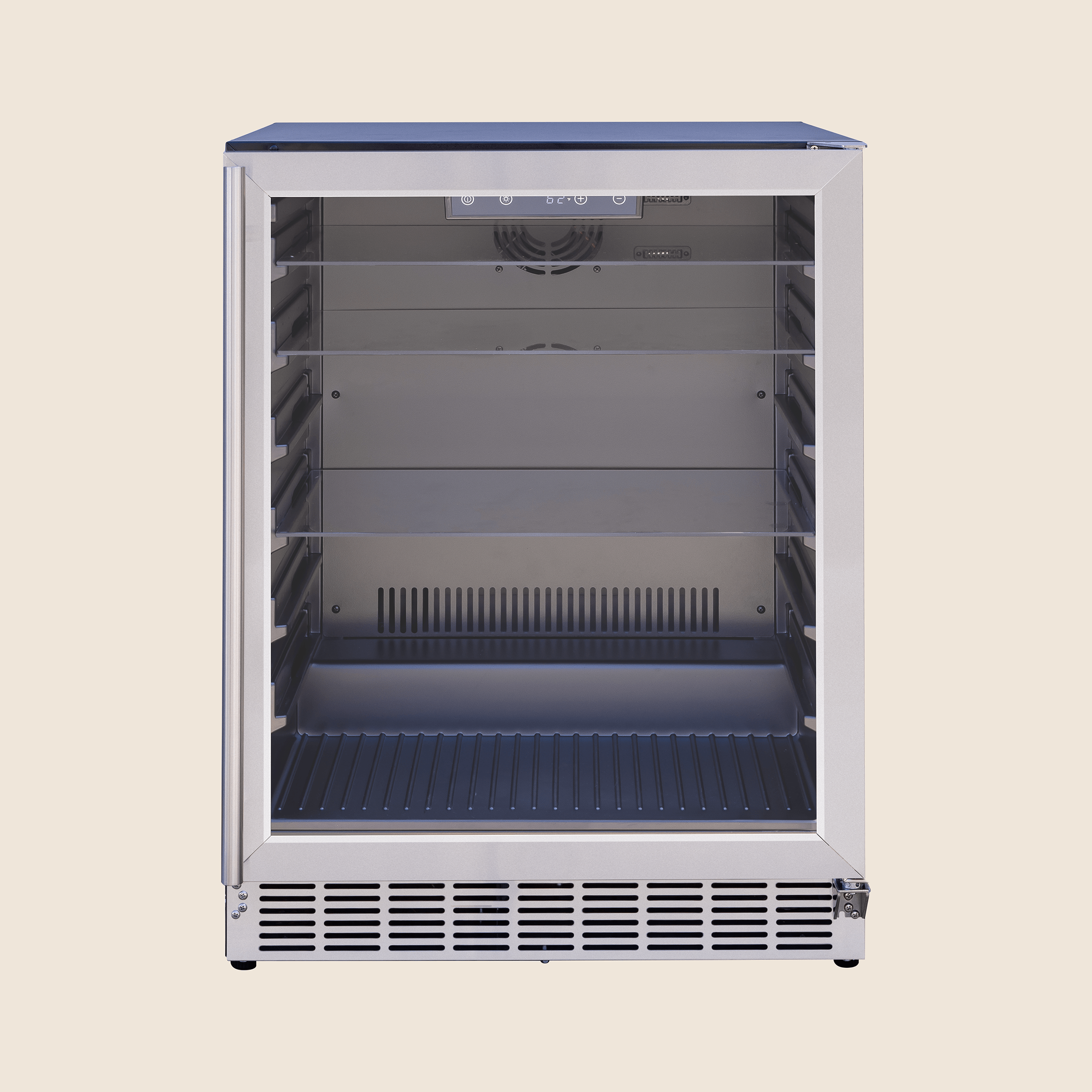Summerset 24" 5 Cu. Outdoor Rated Refrigerator w/ Glass Door, RFR-24G