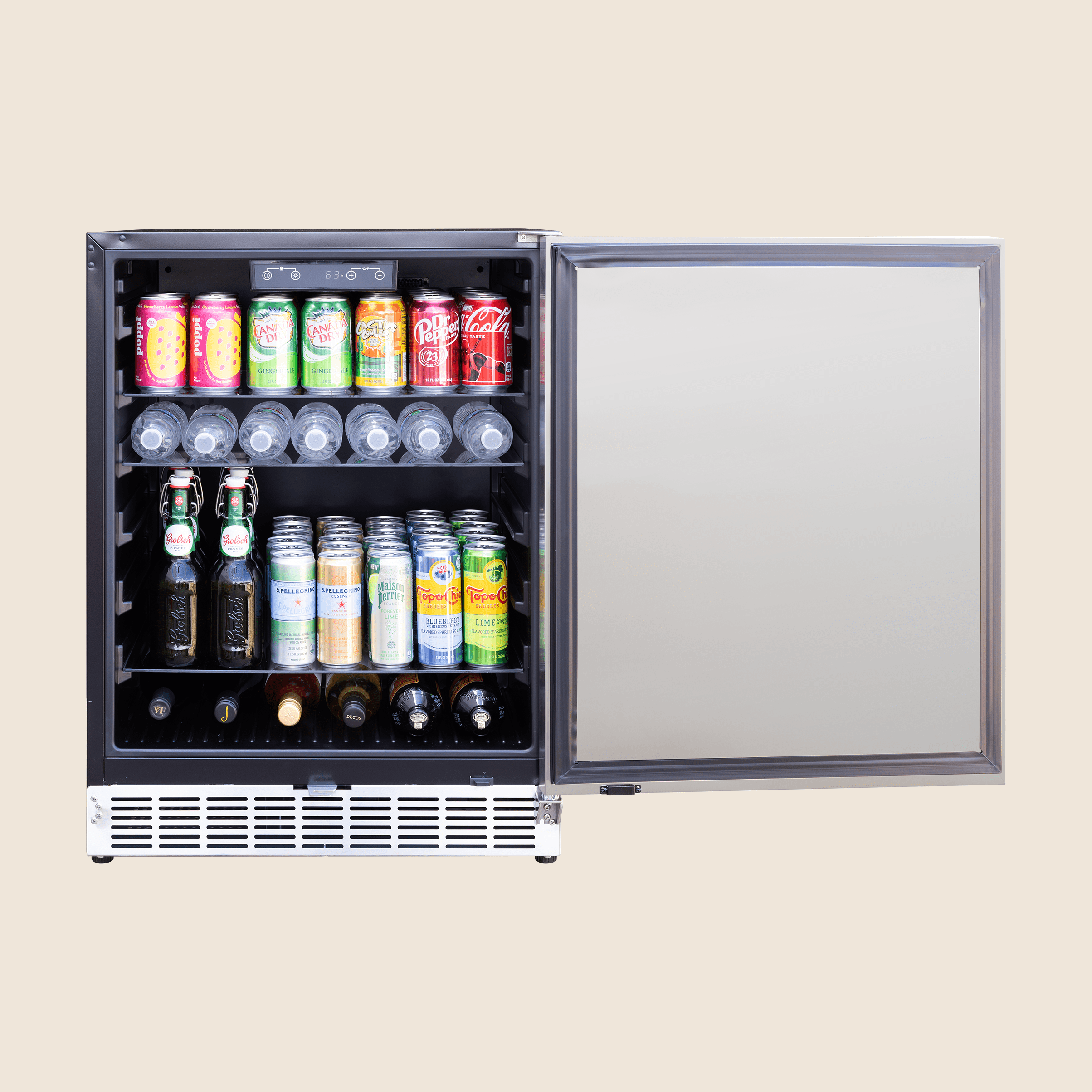 Summerset 24" 5 Cu. Outdoor Rated Refrigerator, RFR-24S-A