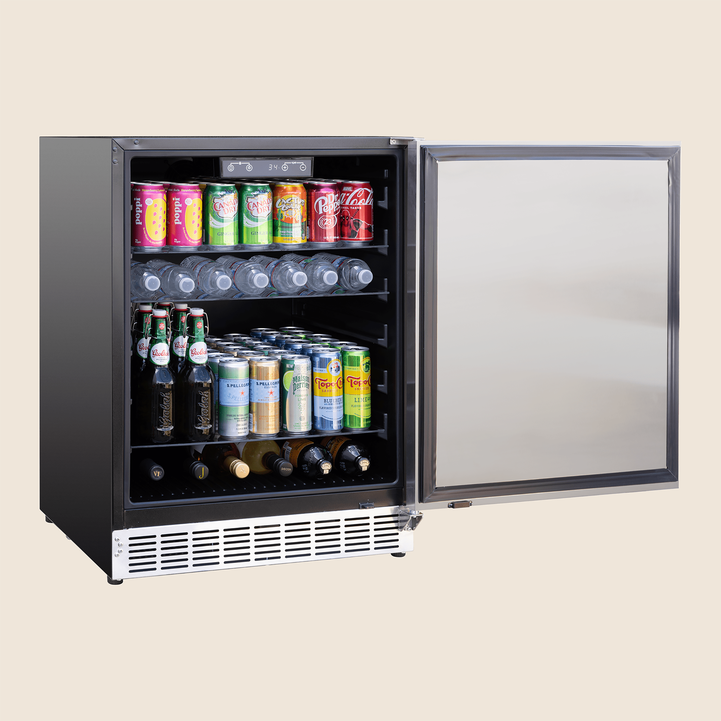 Summerset 24" 5 Cu. Outdoor Rated Refrigerator, RFR-24S-A
