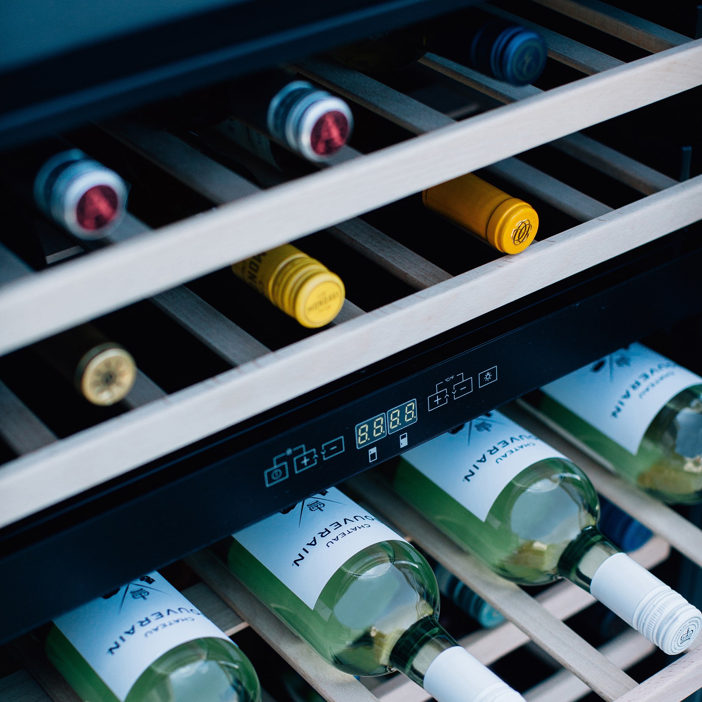 Summerset 24" 4.5 Cu. Outdoor Rated Dual Zone Wine Cooler, RFR-24WD