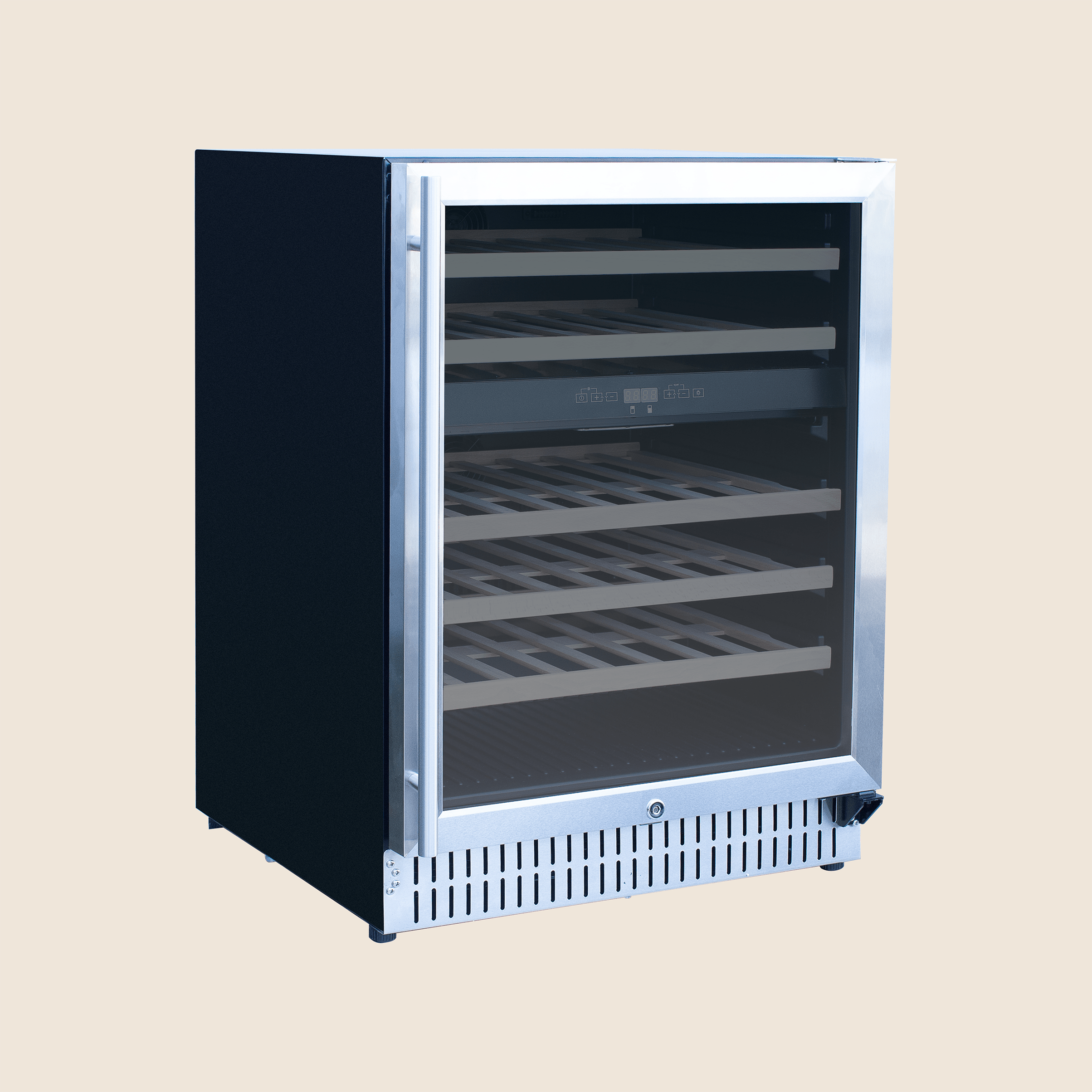 Summerset 24" 4.5 Cu. Outdoor Rated Dual Zone Wine Cooler, RFR-24WD
