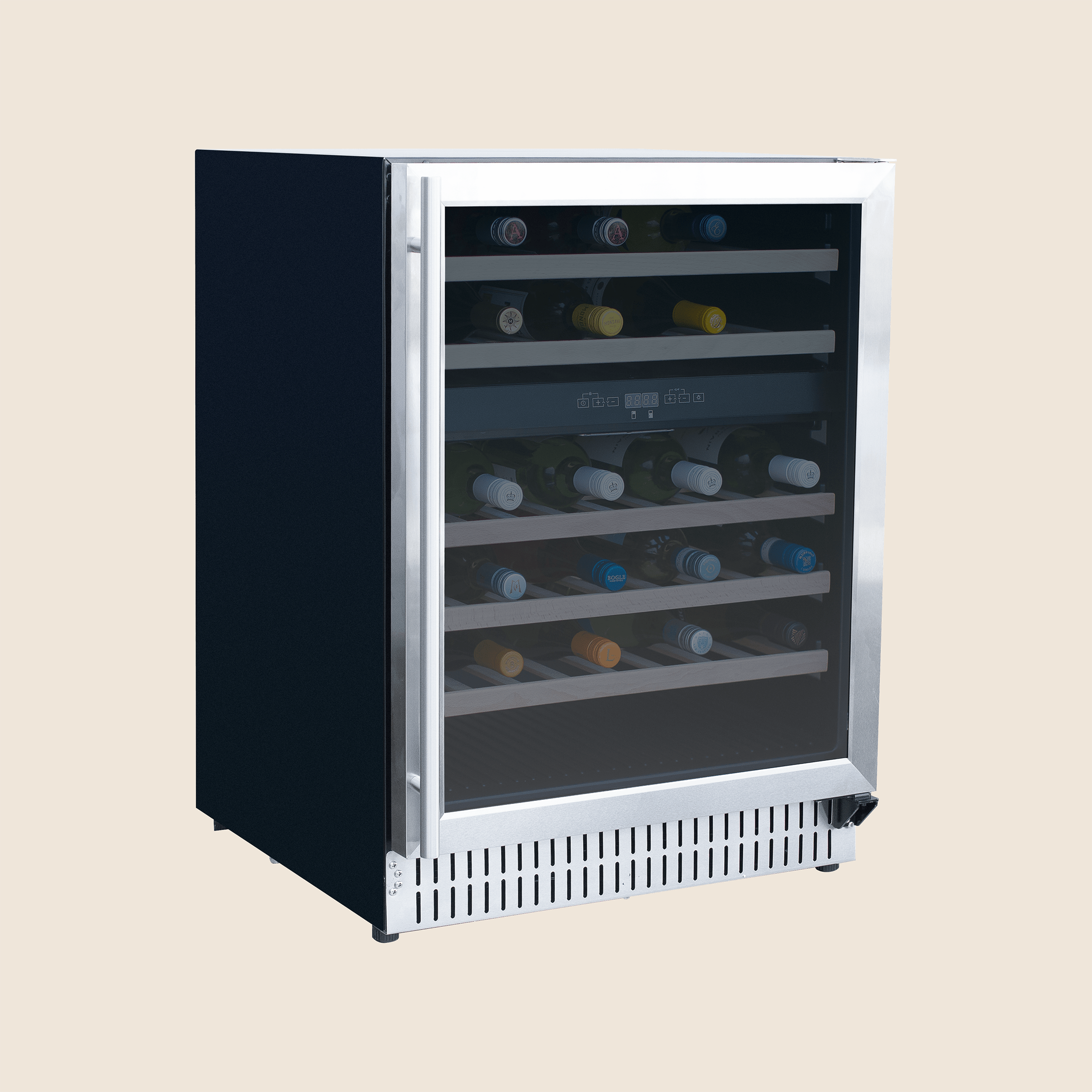 Summerset 24" 4.5 Cu. Outdoor Rated Dual Zone Wine Cooler, RFR-24WD