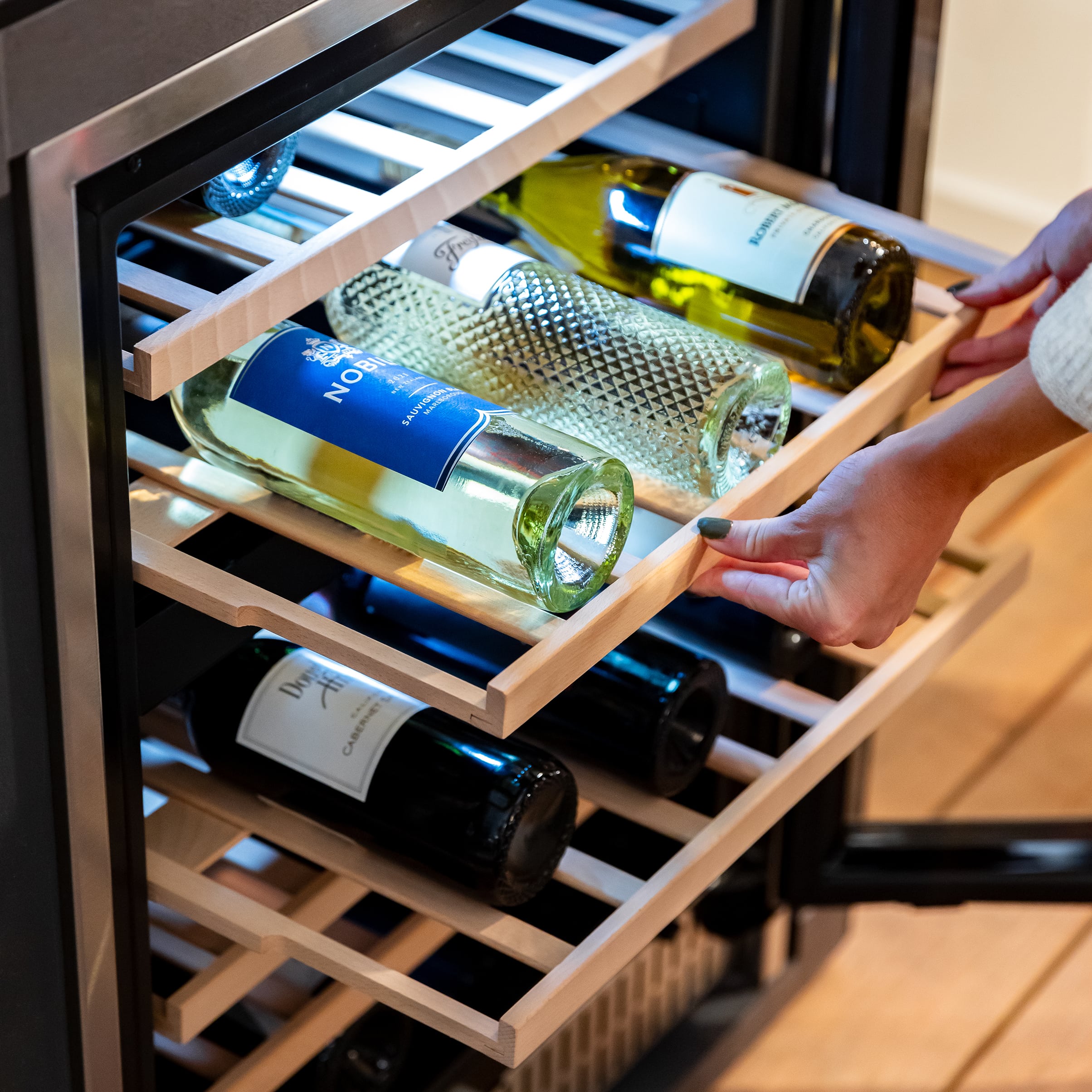 Summerset 24" 5 Cu. Outdoor Rated Single Zone Wine Cooler, RFR-24W