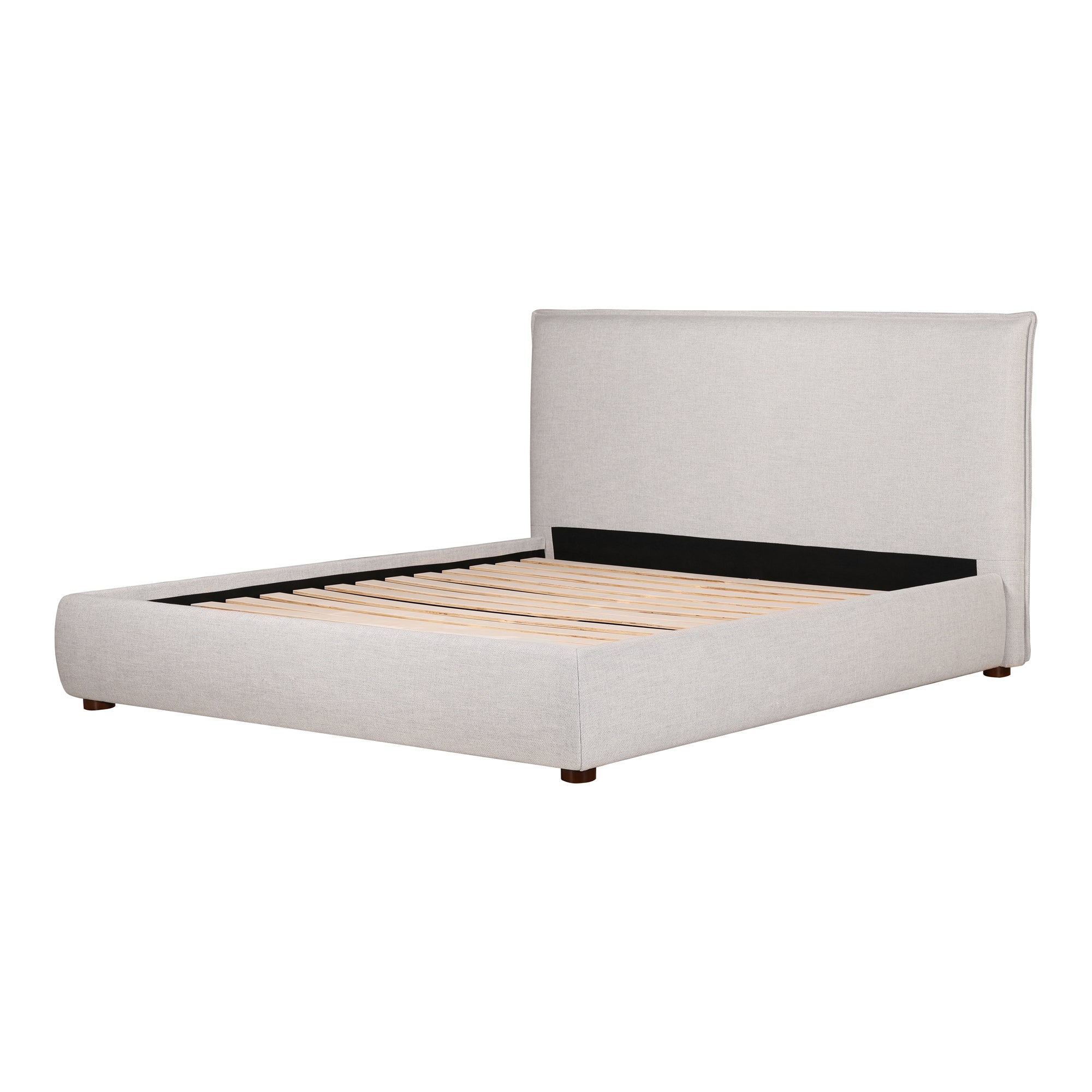 Moes Luzon King Bed Light Grey RN-1130-40-0