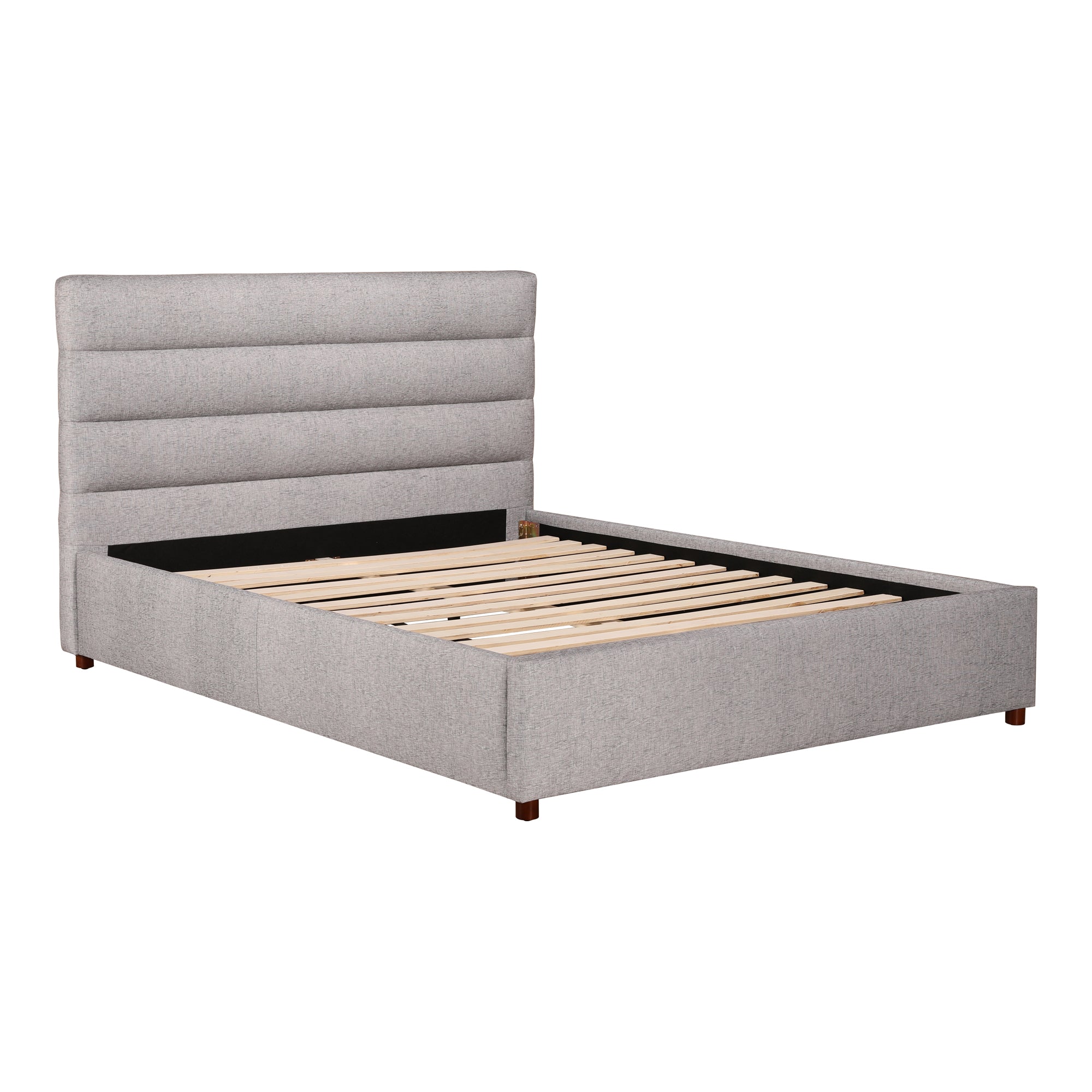 Moes Takio Queen Bed Light Grey RN-1139-29-0
