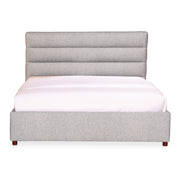 Moes Takio King Bed Light Grey RN-1140-29-0