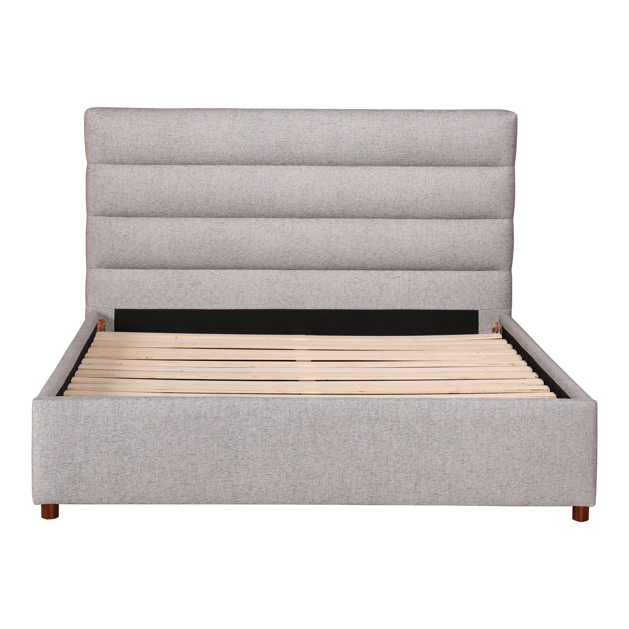 Moes Takio King Bed Light Grey RN-1140-29-0