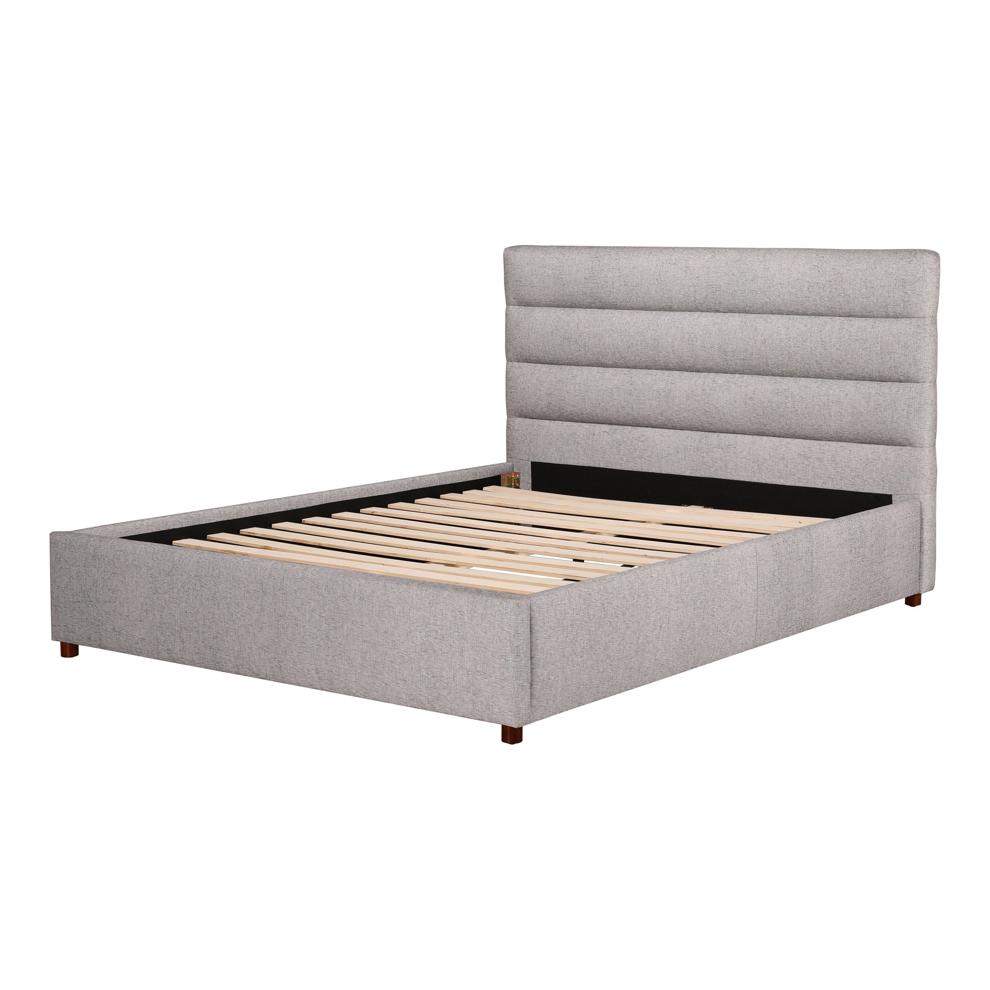 Moes Takio King Bed Light Grey RN-1140-29-0