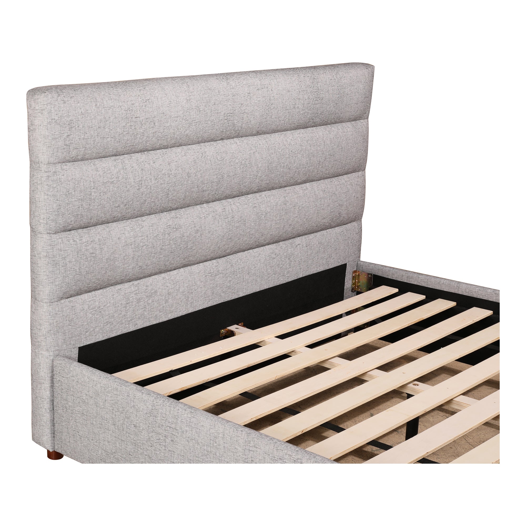 Moes Takio King Bed Light Grey RN-1140-29-0
