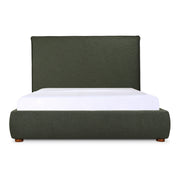 Moes Luzon King Bed Tall Headboard Deep Forest RN-1149-27-0
