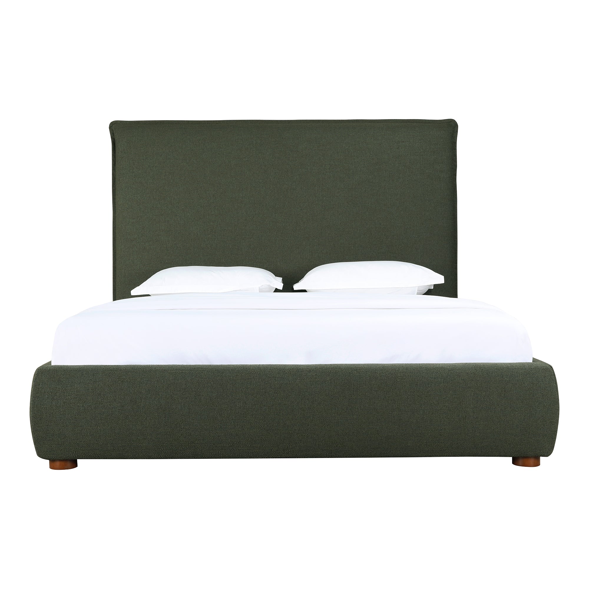 Moes Luzon King Bed Tall Headboard Deep Forest RN-1149-27-0