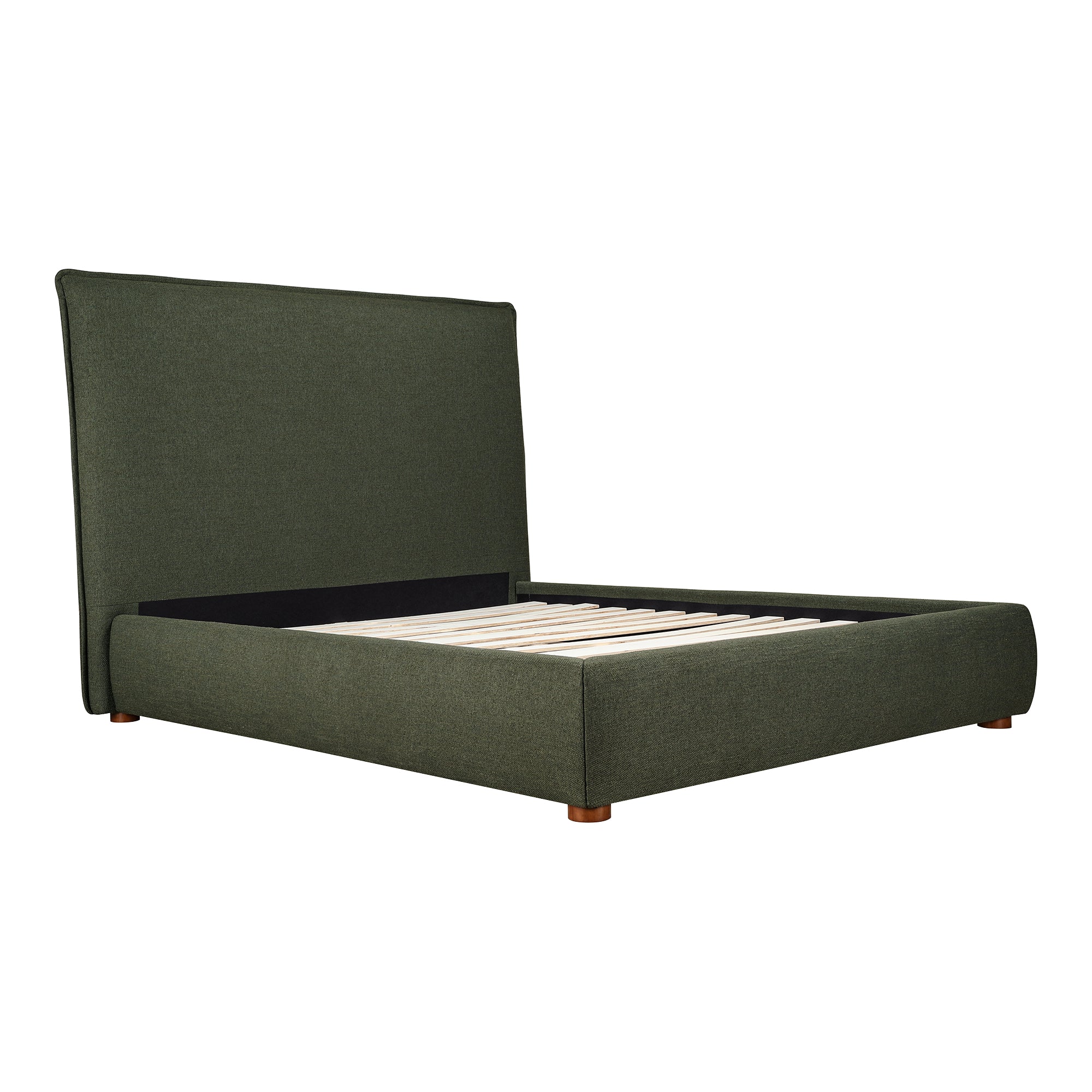 Moes Luzon King Bed Tall Headboard Deep Forest RN-1149-27-0