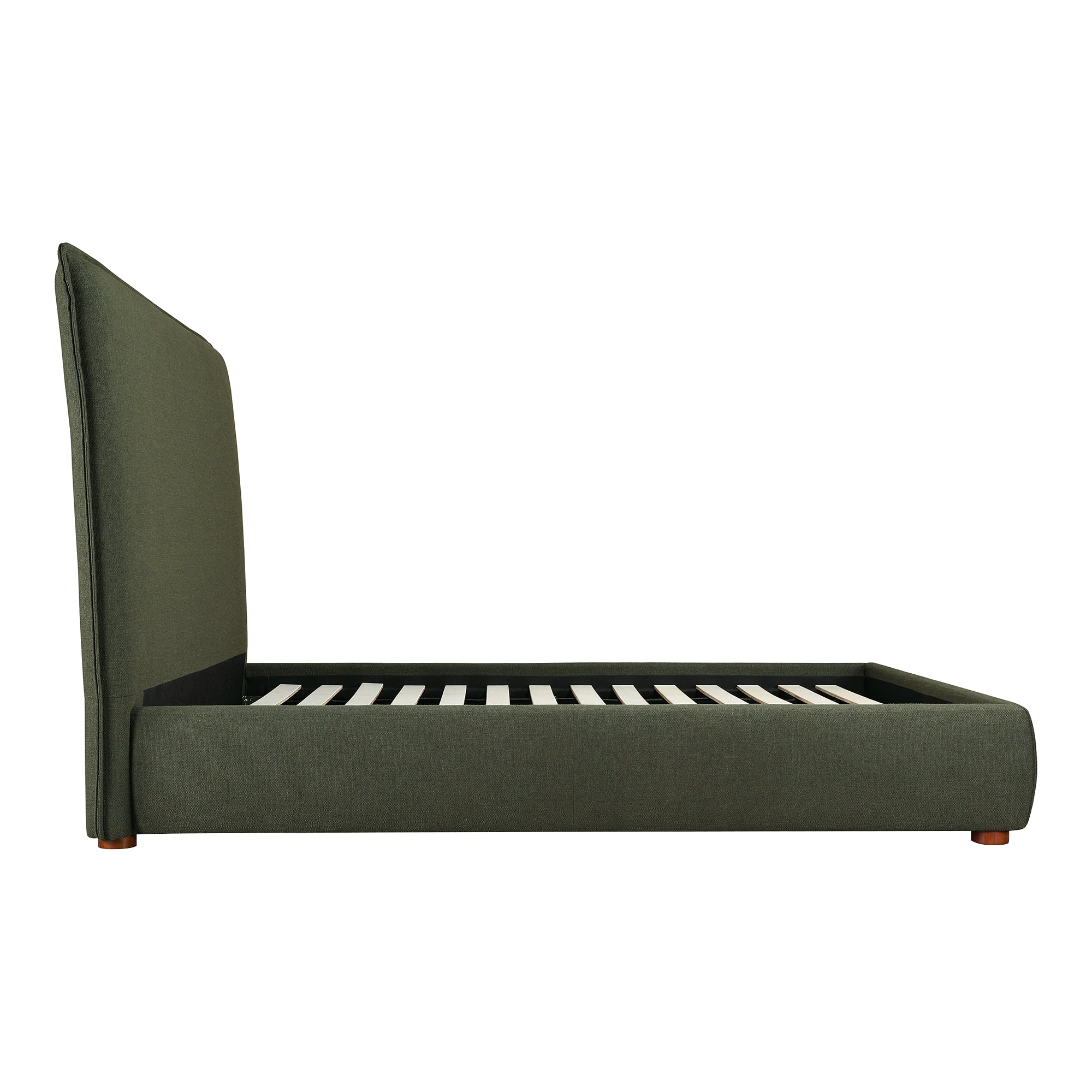 Moes Luzon King Bed Tall Headboard Deep Forest RN-1149-27-0