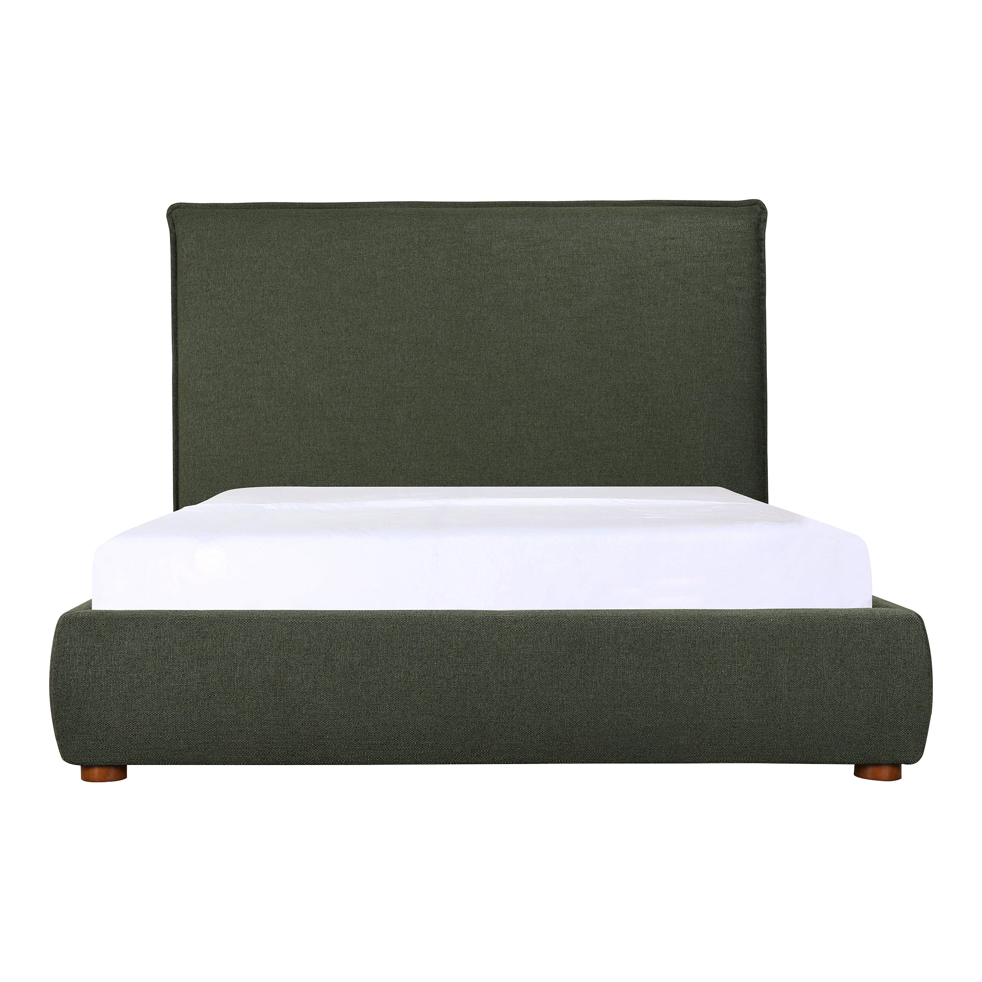 Moes Luzon King Bed Tall Headboard Deep Forest RN-1149-27-0