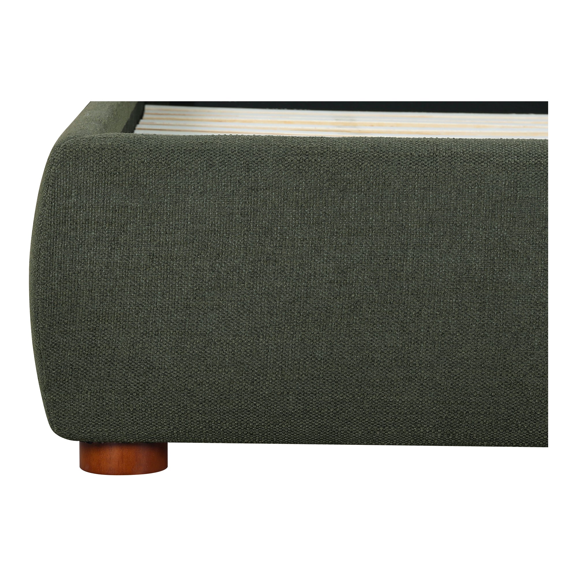 Moes Luzon King Bed Tall Headboard Deep Forest RN-1149-27-0