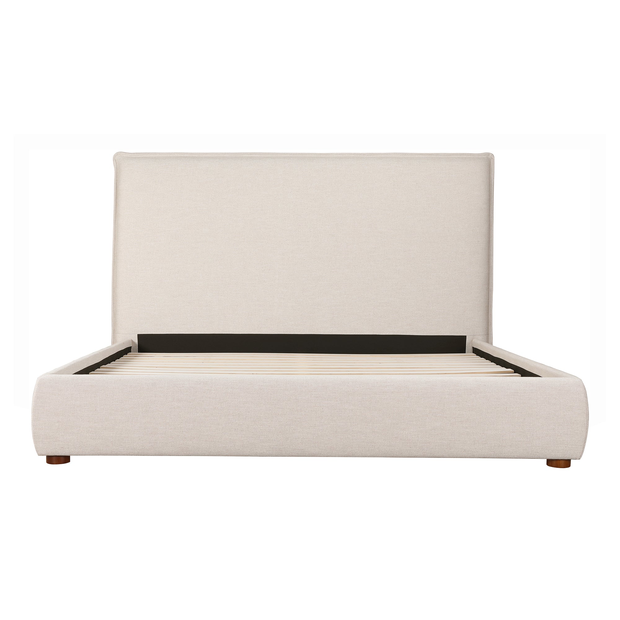 Moes Luzon King Bed Tall Headboard Wheat RN-1149-34-0