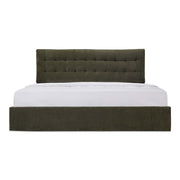 Moes Sebastion King Storage Bed Green RN-1154-27-0