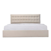 Moes Sebastion Queen Storage Bed Cream RN-1155-05-0