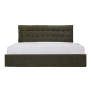 Moes Sebastion Queen Storage Bed Green RN-1155-27-0