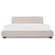 Moes Beau Queen Storage Bed Speckled Light Grey RN-1157-29-0