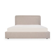 Moes Simon Queen Storage Bed Flecked Beige RN-1158-34-0
