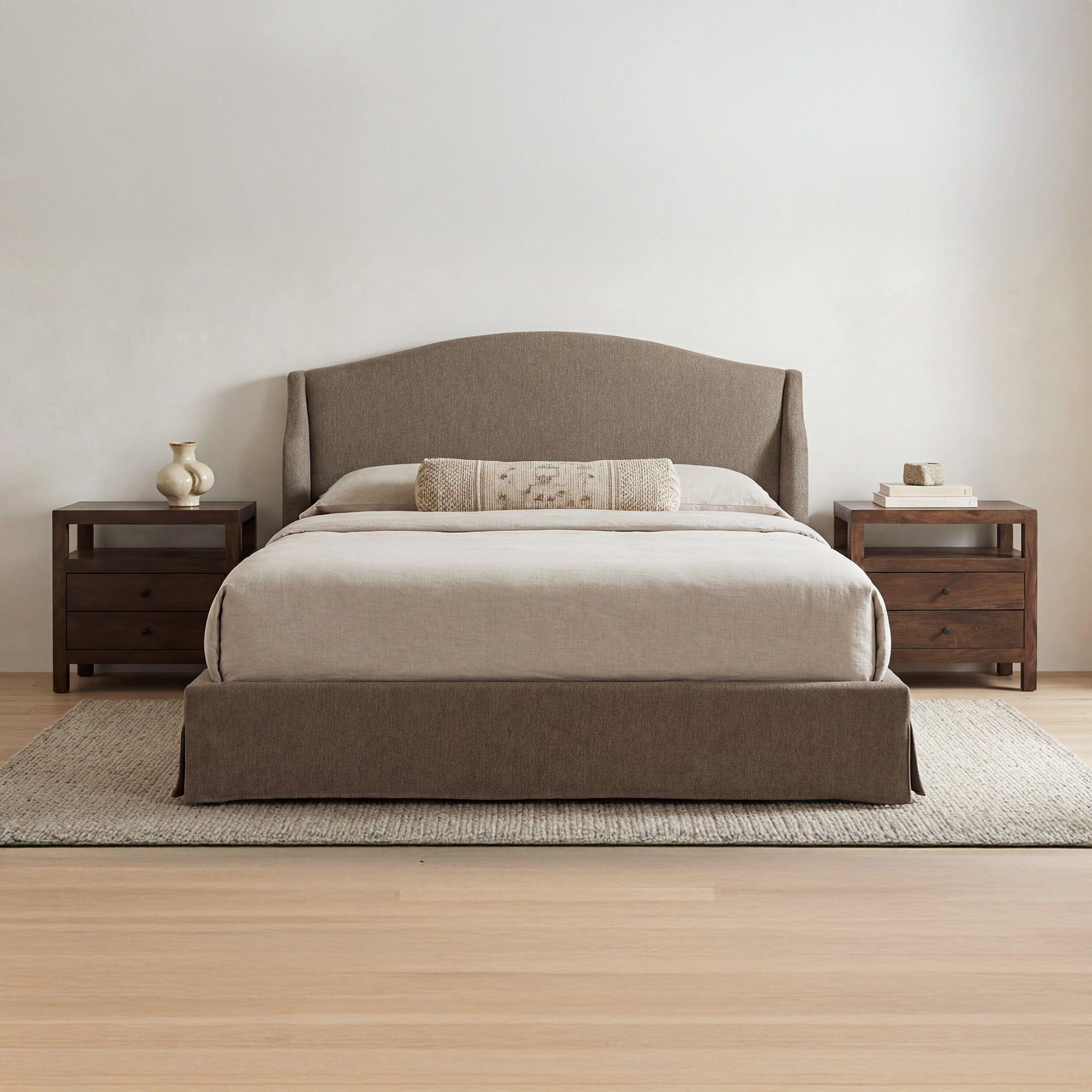 Moes Weston King Storage Bed Brown RN-1160-03-0