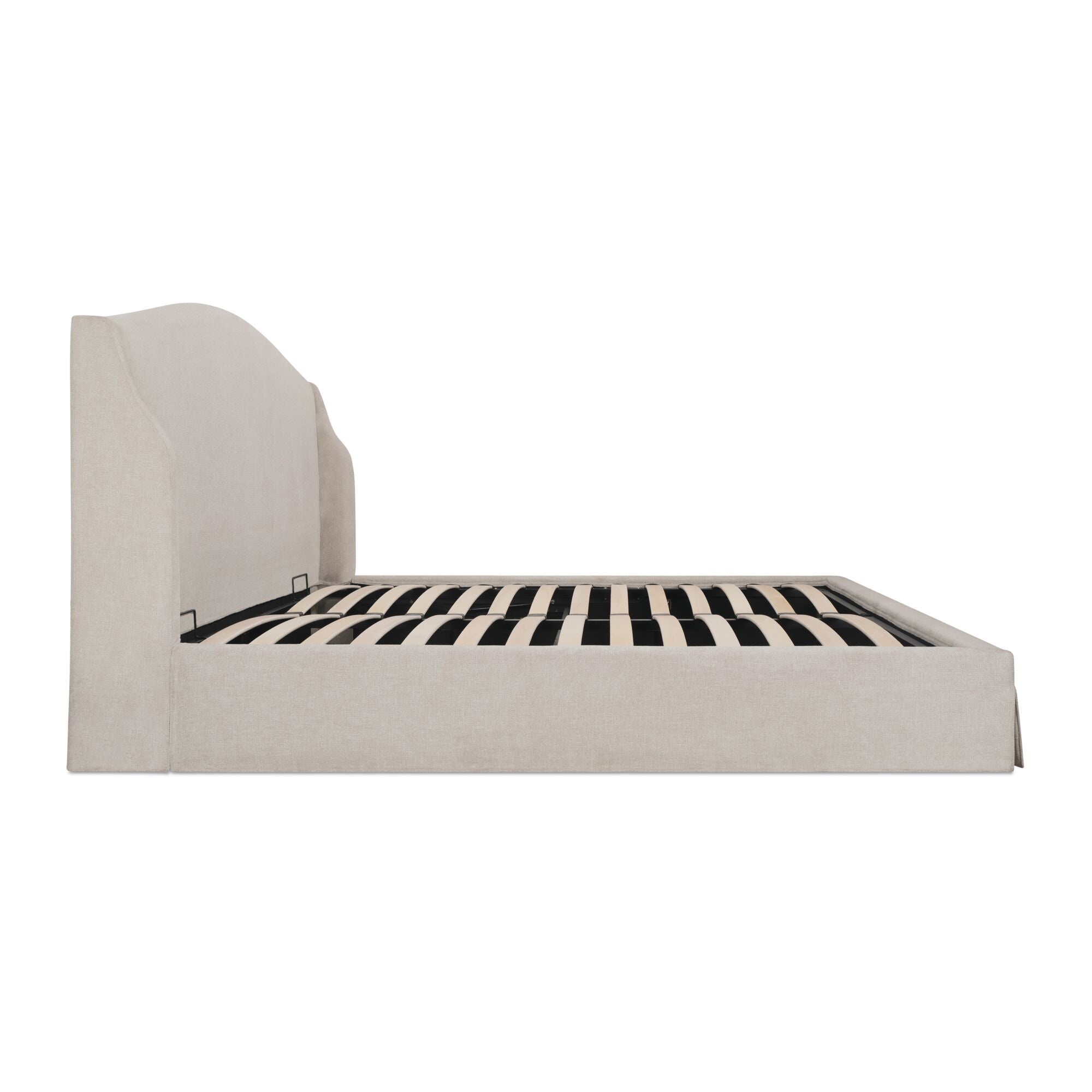 Moes Weston King Storage Bed Cream RN-1160-05-0