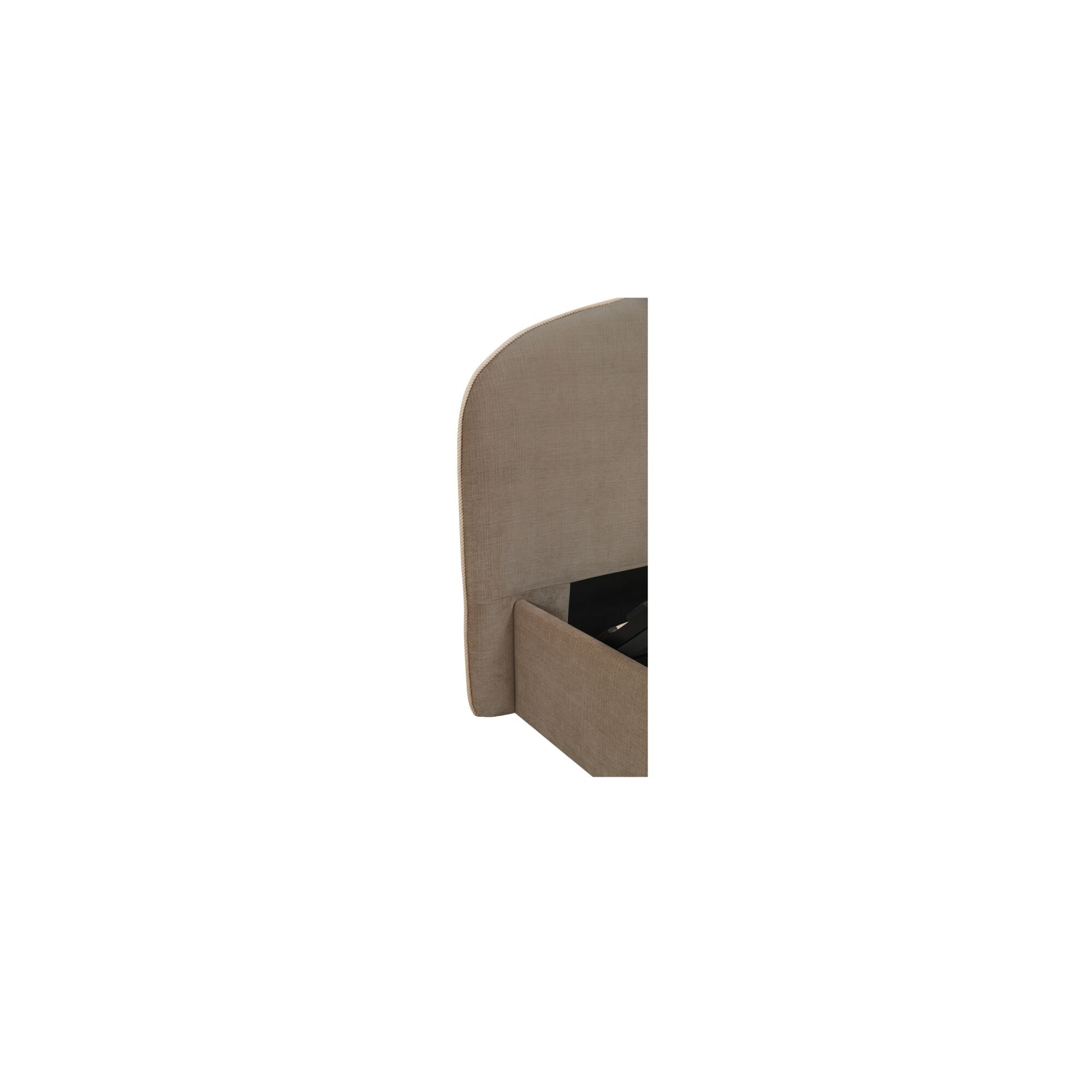 Moes Maggie King Storage Bed Taupe RN-1162-39-0