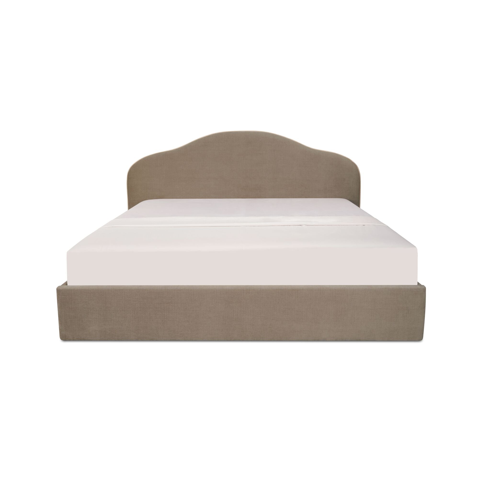 Moes Maggie King Storage Bed Taupe RN-1162-39-0