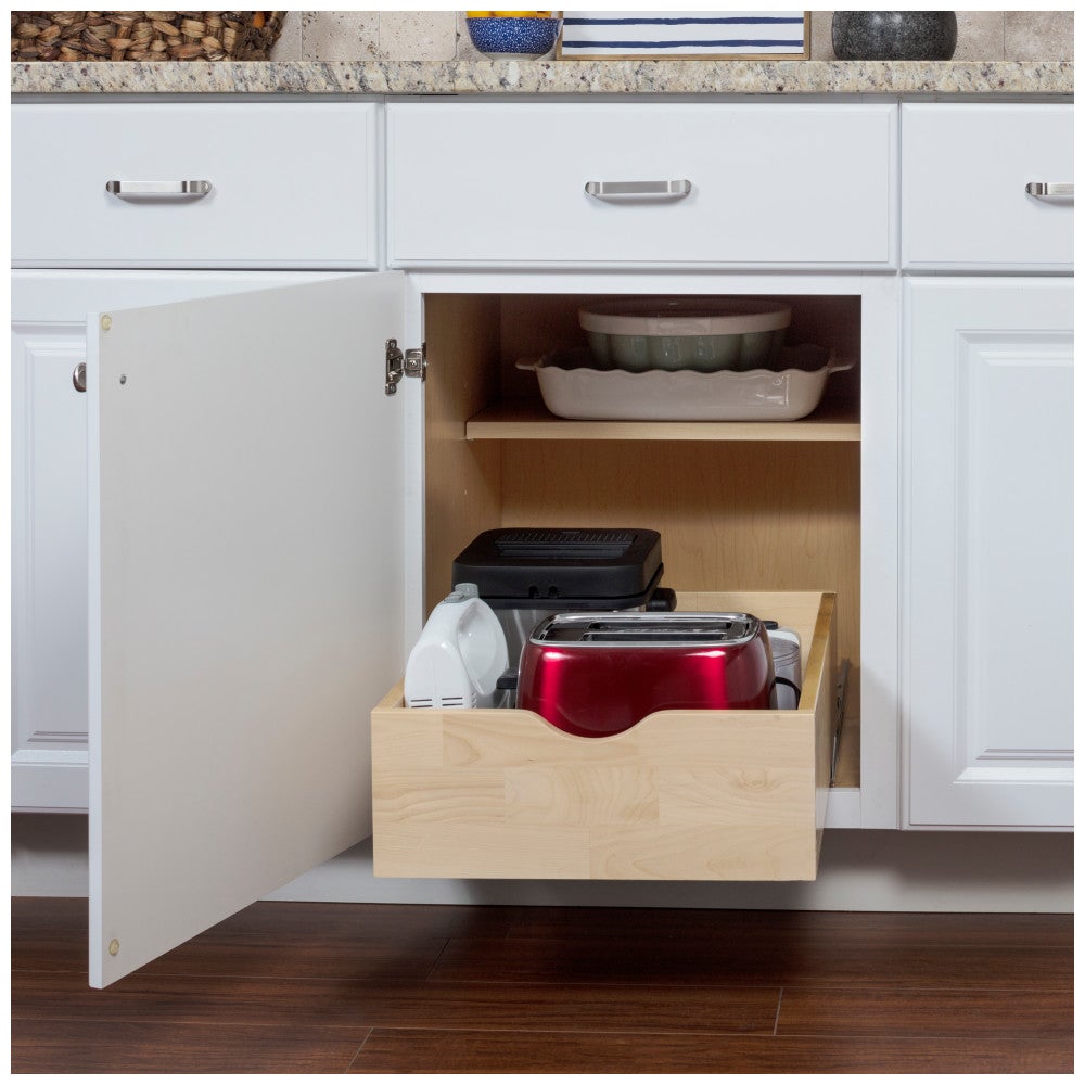 Hardware Resources Wood Rollout Drawer