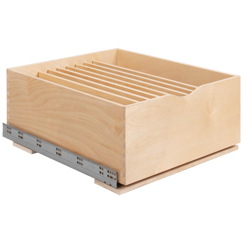Wood Single Drawer Cookware Rollout